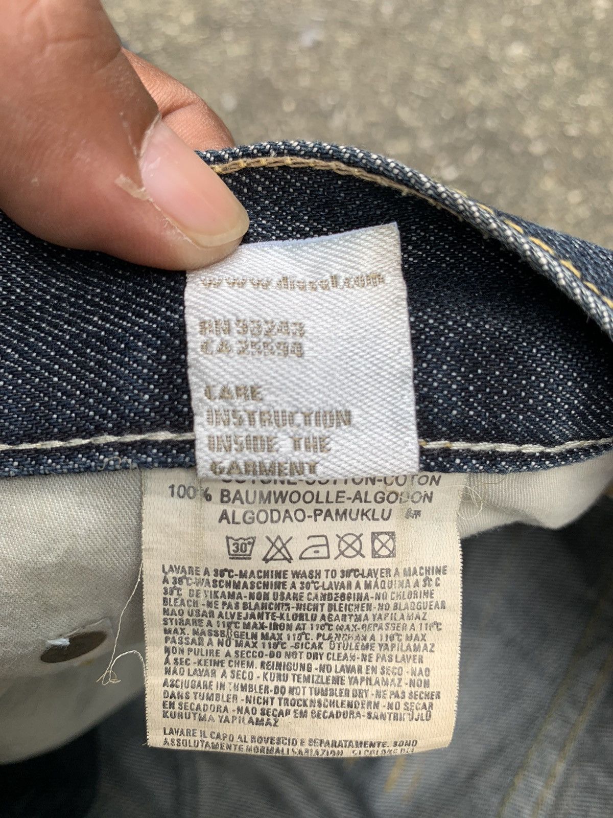 Diesel Rare.. Diesel Buckle Back Denim Jeans Pants Size US 40 / EU 56 - 23 Thumbnail