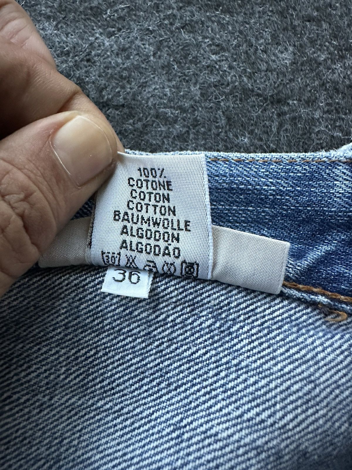 Replay Replay 901 Made in Italy Distressed Vintage Denim D514 Size US 30 / EU 46 - 17 Thumbnail