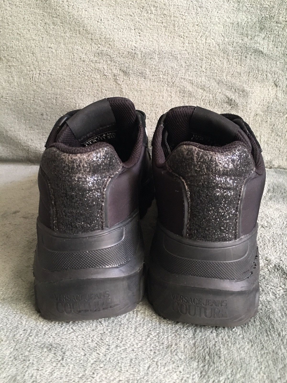 Versace × Versace Jeans Couture Versace Jeans Couture Black Sneakers EU 38 US 6 Size US 6 / IT 36 - 4 Thumbnail