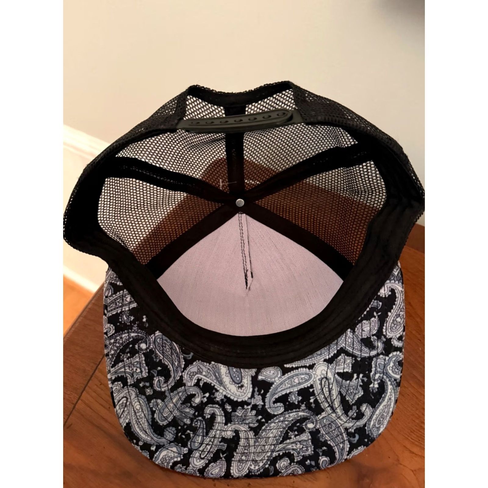 Vintage Rowdy Hand Co. Men’s Black Trucker Baseball Cap Hat Patch Adjustable Snapback Hat Cap Mens Adjustable Black Patch Baseball Cap Size ONE SIZE - 4 Thumbnail