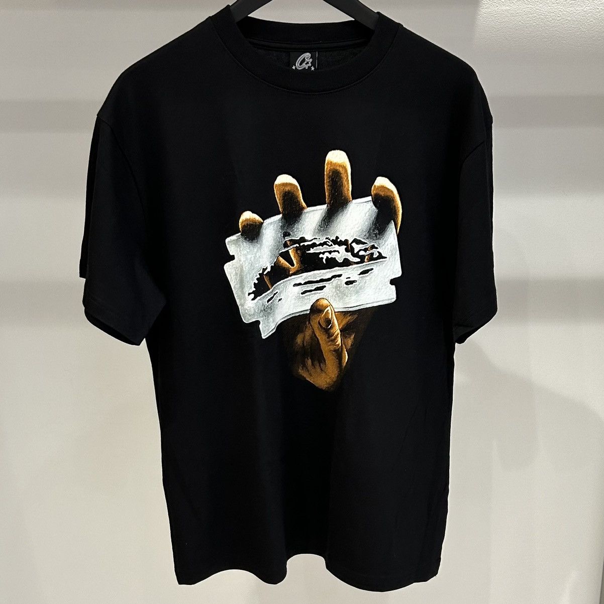 Corteiz Corteiz Razor Alcatraz Tee Black | Grailed