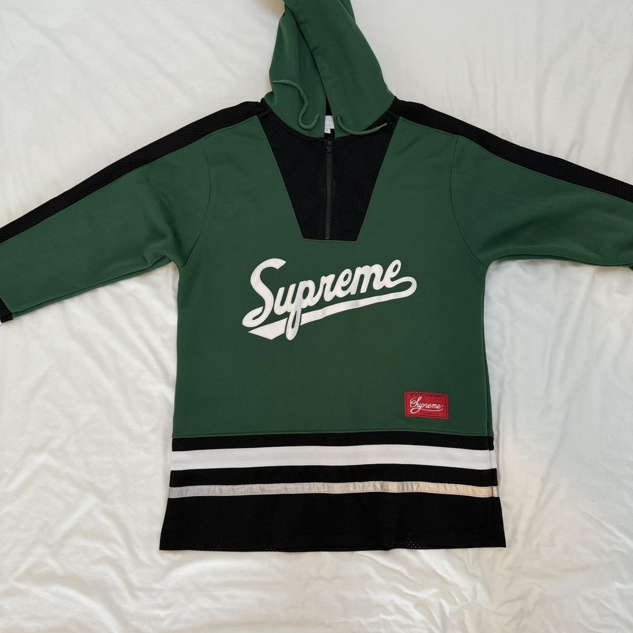 Supreme SUPREME SCRIPT HOODED HOCKEY TOP Size US M / EU 48-50 / 2 - 2 Thumbnail