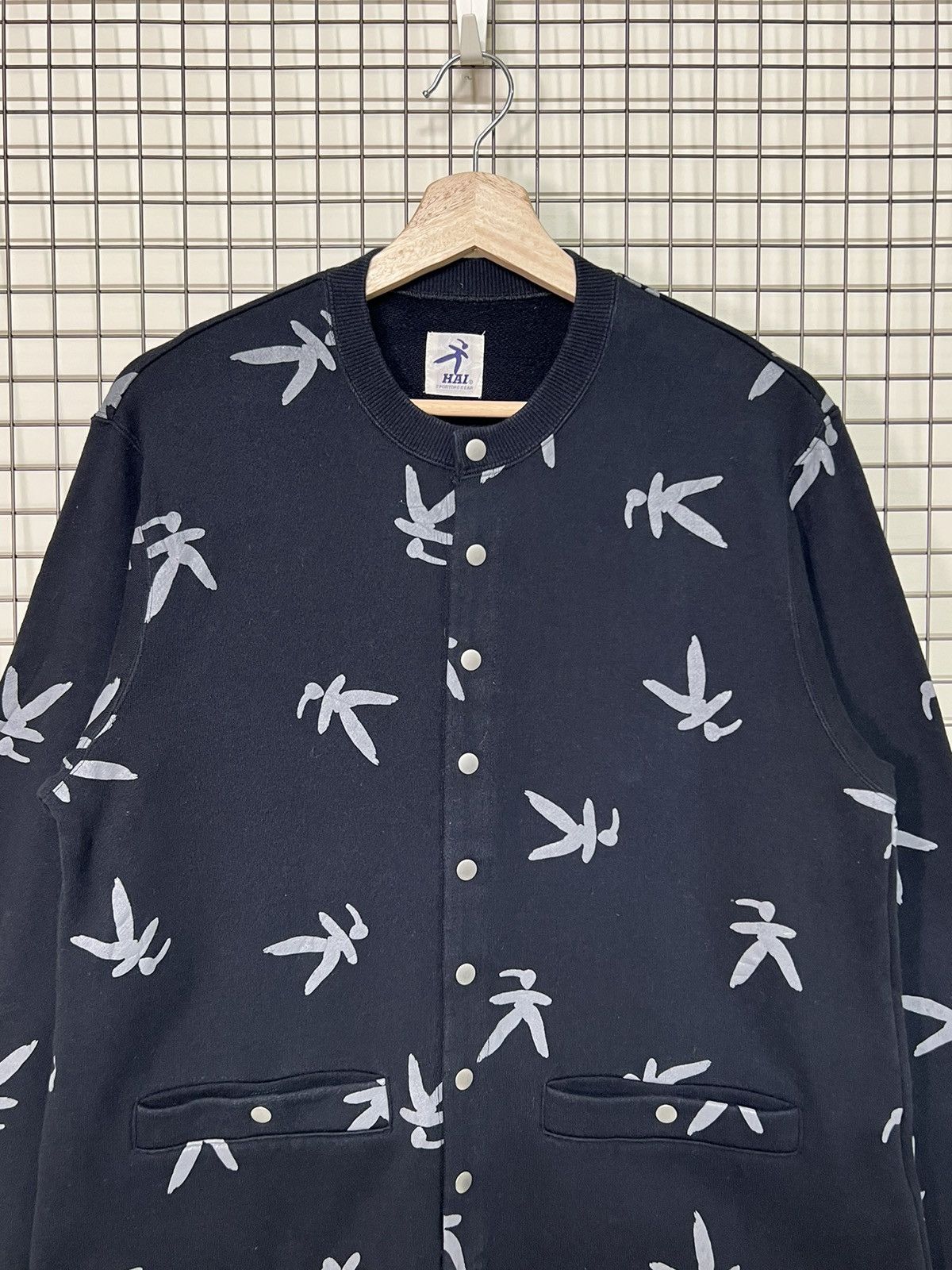 Hai Sporting Gear × Japanese Brand HAI Sporting Gear Full print Button Sweater Size US M / EU 48-50 / 2 - 1 Thumbnail
