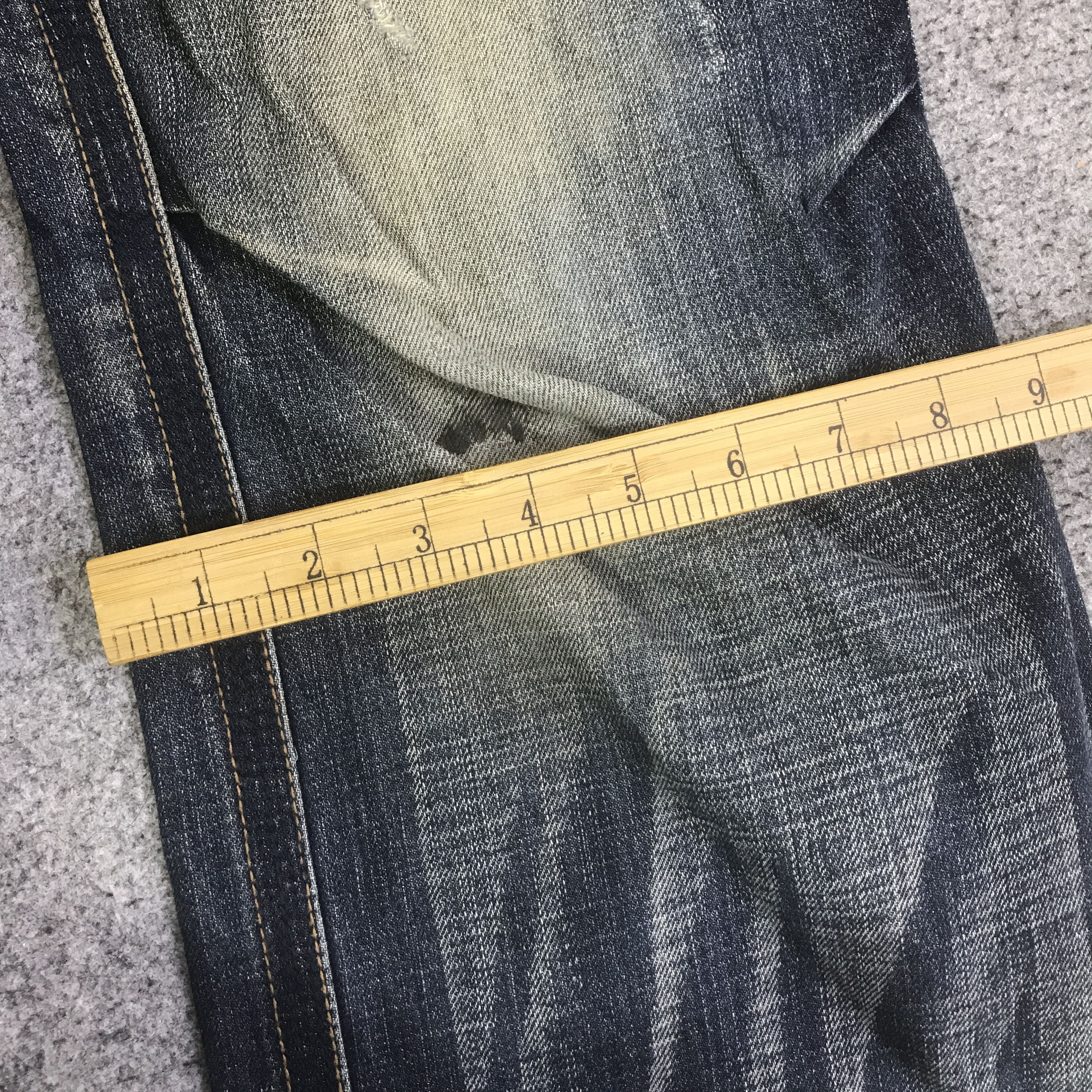 Japanese Brand URBANCRAFT DISTRESSED JEANS BOOTCUT DENIM PANTS K129B15 Size US 33 - 5 Thumbnail