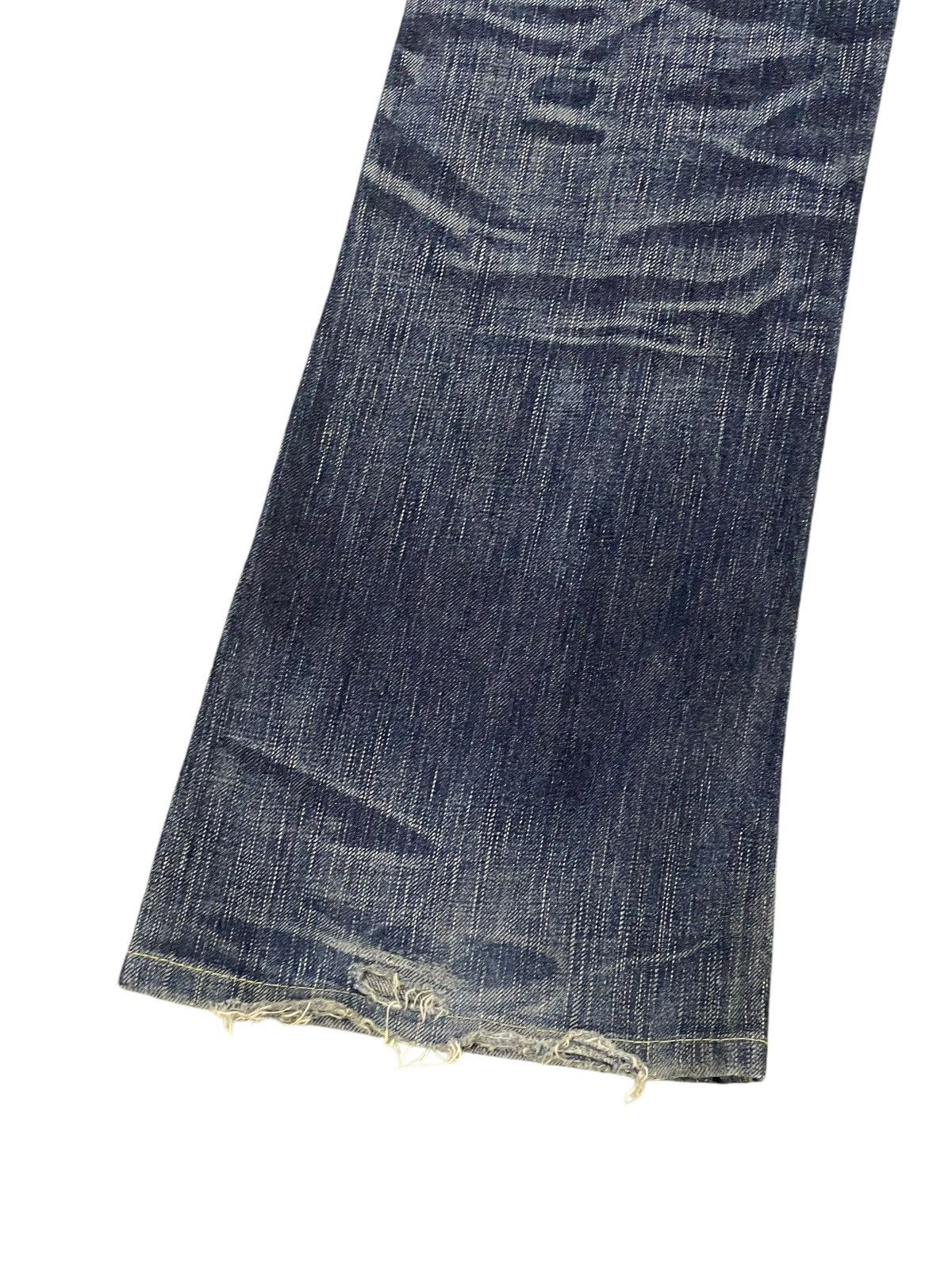 Flare Jeans Edwin Faded Distress Clawmark Boot Cut 3🟦