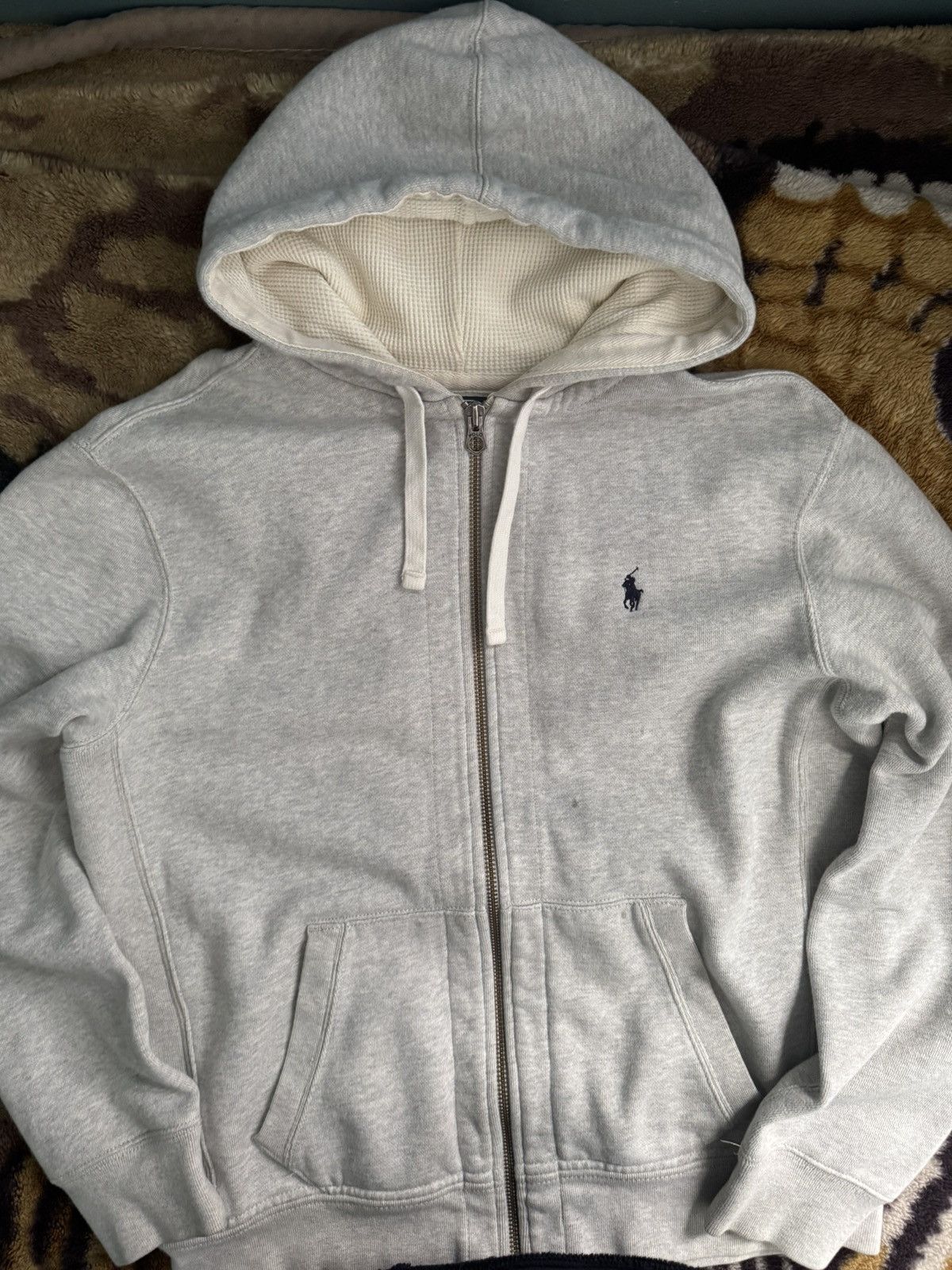 Polo Ralph Lauren Vintage Polo Ralph Lauren Zip Up Hoodie Y2K Size US L / EU 52-54 / 3 - 1 Thumbnail