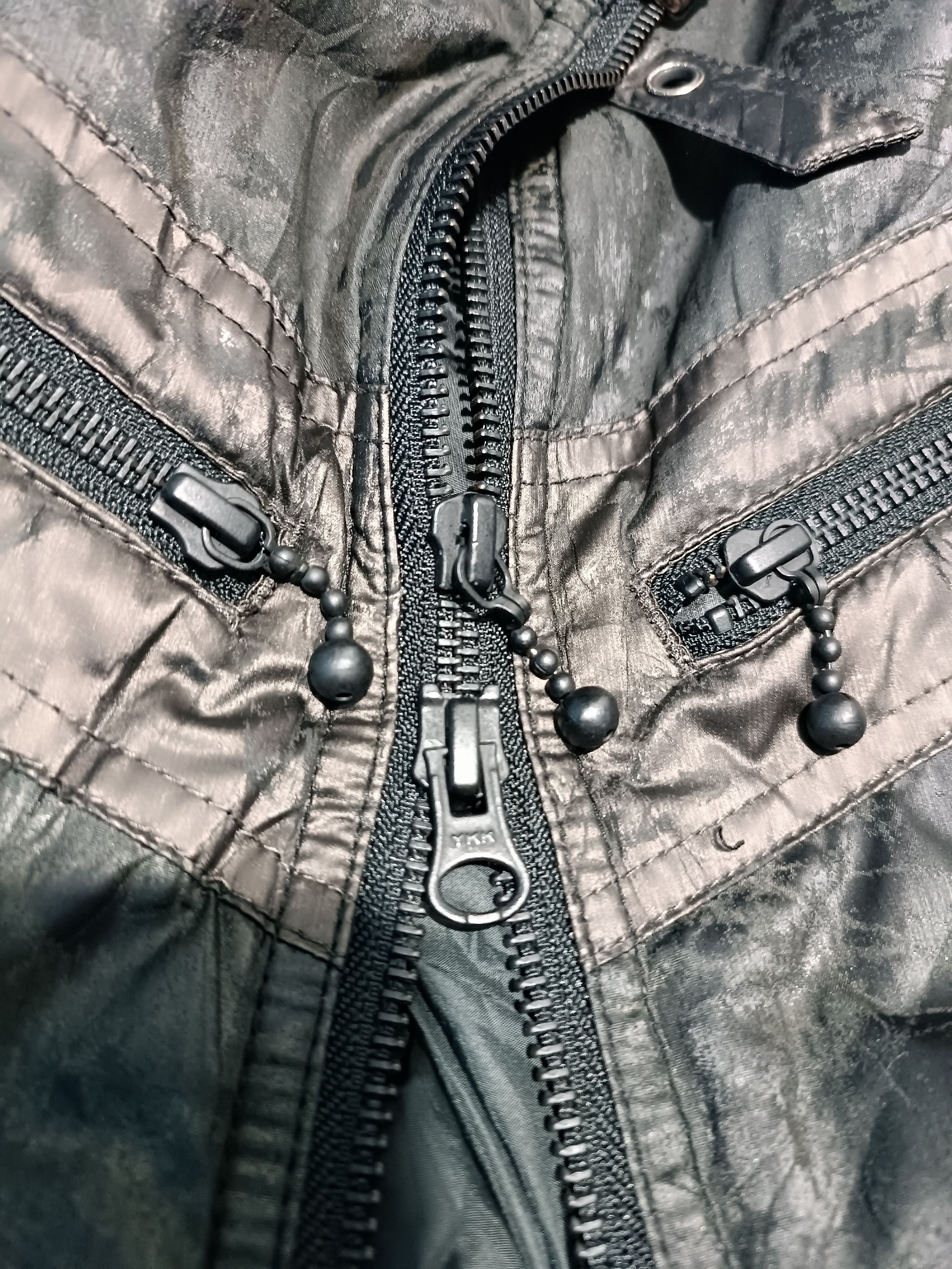 Japanese Brand Japanese Small Part Biker Down Jacket number(N)ine Style Size US M / EU 48-50 / 2 - 13 Thumbnail