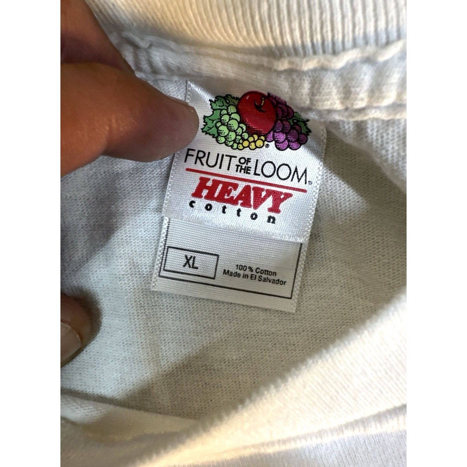 Fruit Of The Loom VINTAGE California Wings Graphic Tee Fruit of the Loom Heavy Cotton XL White Shirt Mens Size US XL / EU 56 / 4 - 2 Thumbnail