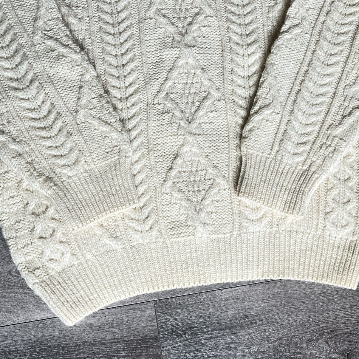 Aran Crafts Vintage Celtic Country Aran Crafts Wool Cable Knit Sweater Size US XL / EU 56 / 4 - 3 Thumbnail