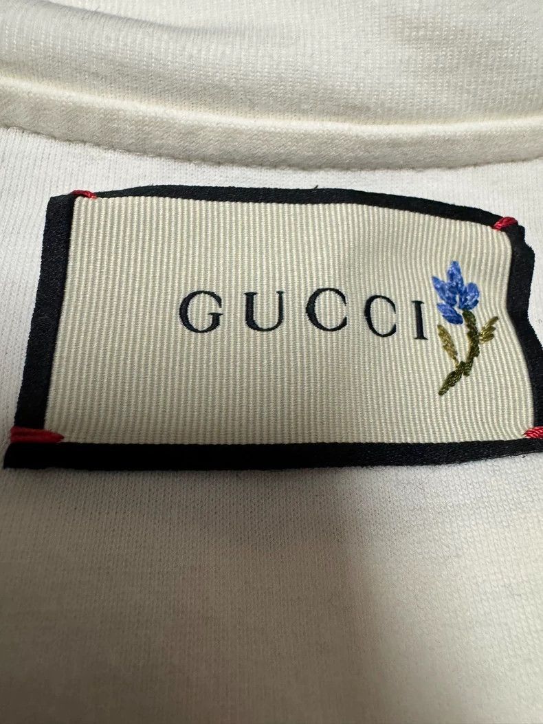 Gucci Gucci "THE FACE" White Short Sleeve Tee-2508 Size US XL / EU 56 / 4 - 3 Thumbnail