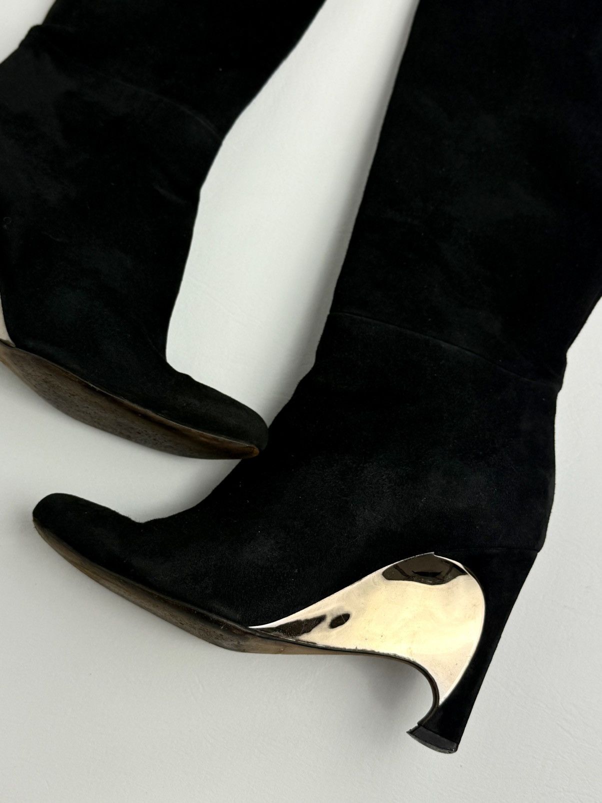 Dior Dior - Raf Simons - AW/2014 - Mirror - Runway - Wedge Boots Size US 6.5 / IT 36.5 - 5 Thumbnail