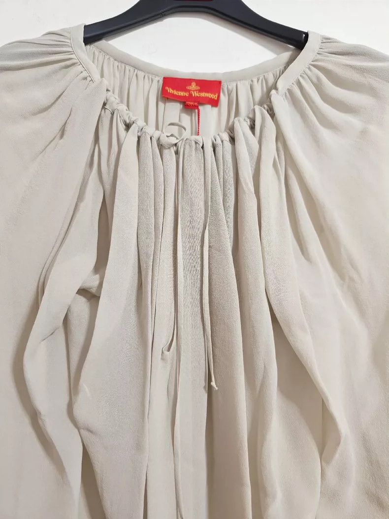 Vivienne Westwood vivienne westwood Ms.silk round collar shirt Size XS / US 0-2 / IT 36-38 - 2 Thumbnail