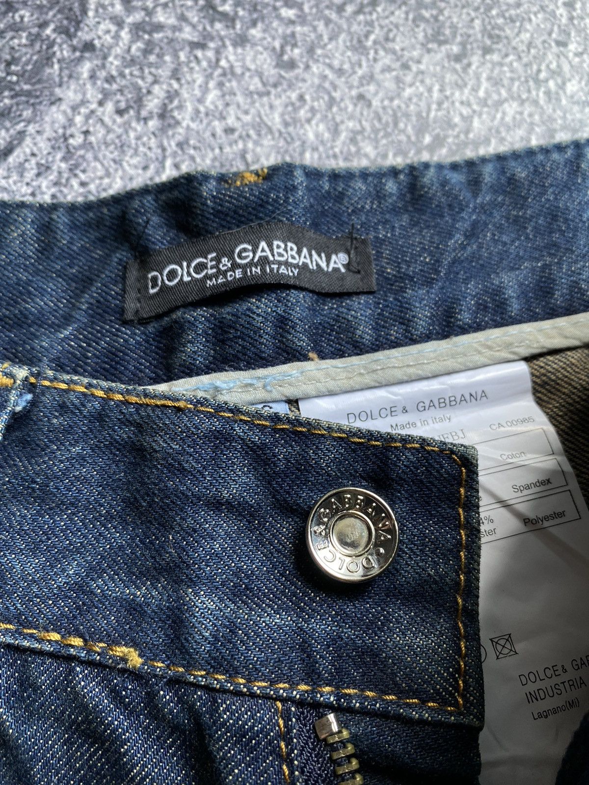 Dolce & Gabbana DOLCE & GABBANA Denim Jeans Size US 30 / EU 46 - 7 Thumbnail