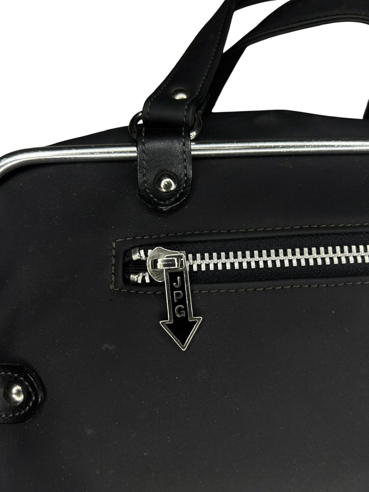 Jean Paul Gaultier Metal Frame Top Handle Bag Size ONE SIZE - 9 Thumbnail