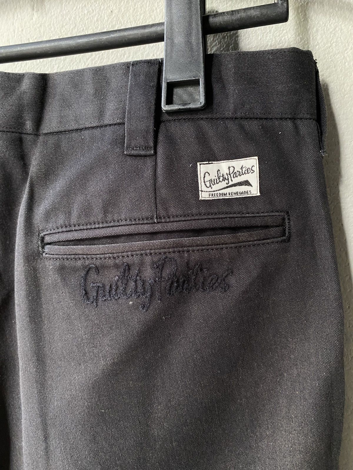 Wacko Maria WACKO MARIA TOKYO Men formal pants in black Size US 32 / EU 48 - 6 Thumbnail