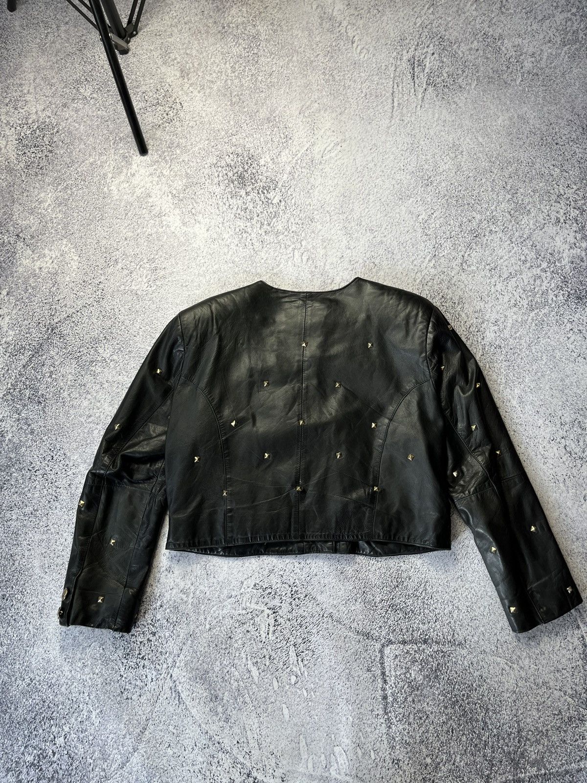 Vintage Crazy True Vintage Cycle Rider Leather Jacket Biker Rare Size S / US 4 / IT 40 - 12 Thumbnail