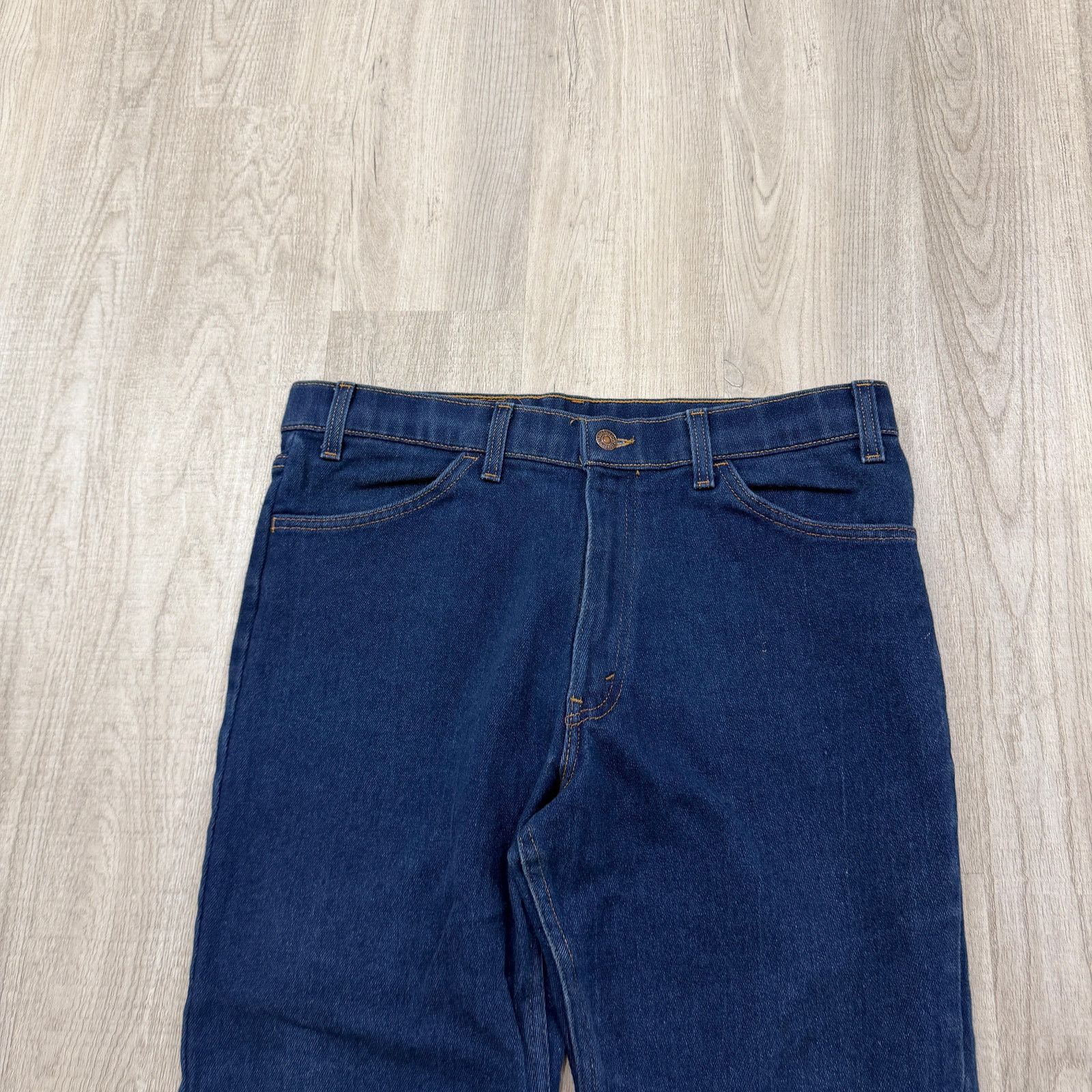 Levi's Vintage Levis Action Jeans Men's 36x29 Denim Dark Wash 890s Size US 36 / EU 52 - 3 Thumbnail