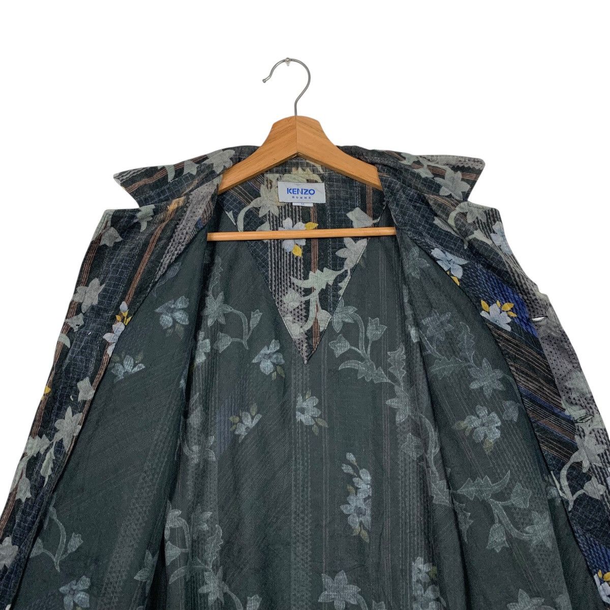 Kenzo KENZO HOMME Motif Flower Shirt Casual Jacket #1571-C70 Size US M / EU 48-50 / 2 - 12 Thumbnail