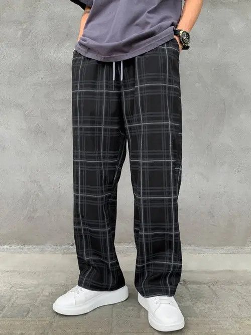 Japanese Brand × Vintage Pyjama Vintage Straight Sweatpants Size US 32 / EU 48 - 1 Thumbnail