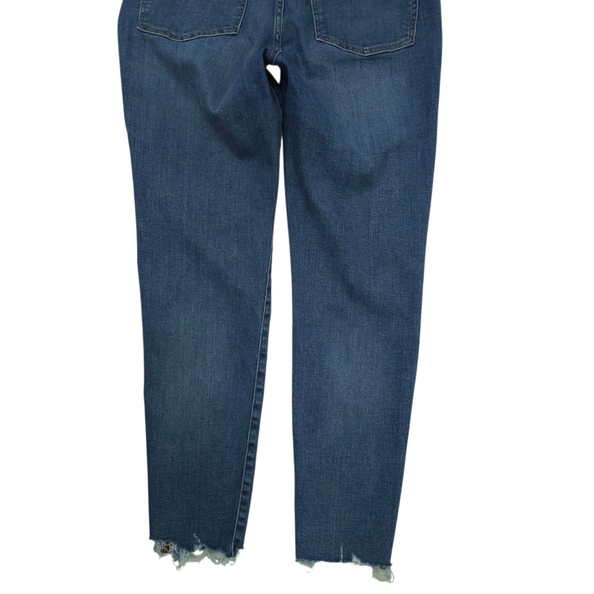 J.Crew J.Crew 9" High Rise Toothpick Jeans Womens 31 Medium Wash Ra Size 33" - 13 Thumbnail
