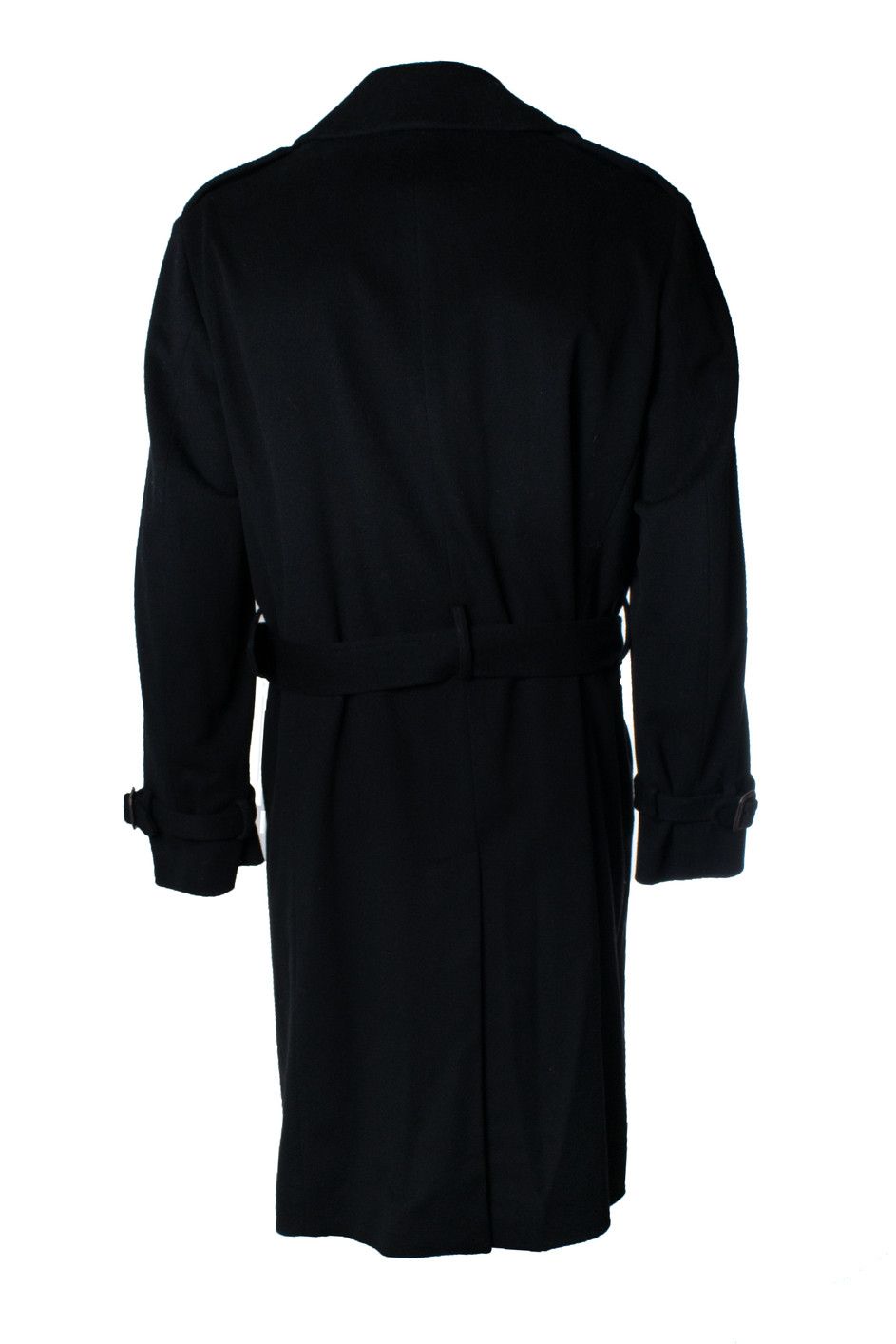 Lardini Lardini, wool trench coat in black Size US XL / EU 56 / 4 - 3 Thumbnail