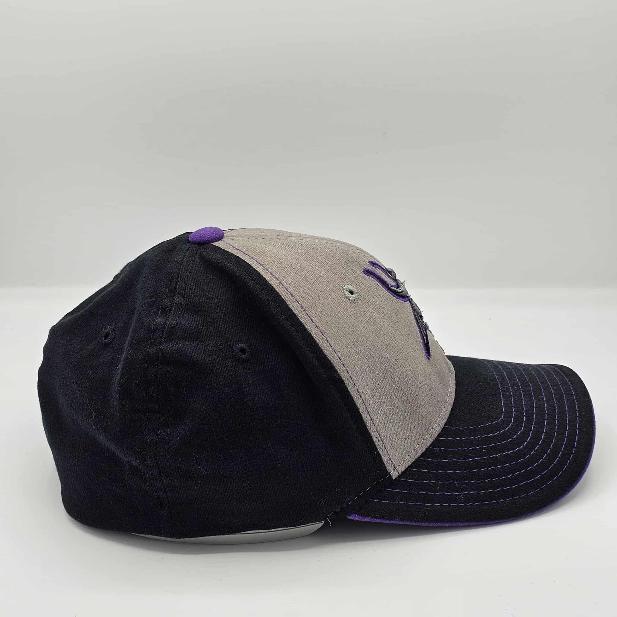 NFL Minnesota Vikings Vintage Y2K Reebok Stretch Hat Size ONE SIZE - 3 Thumbnail