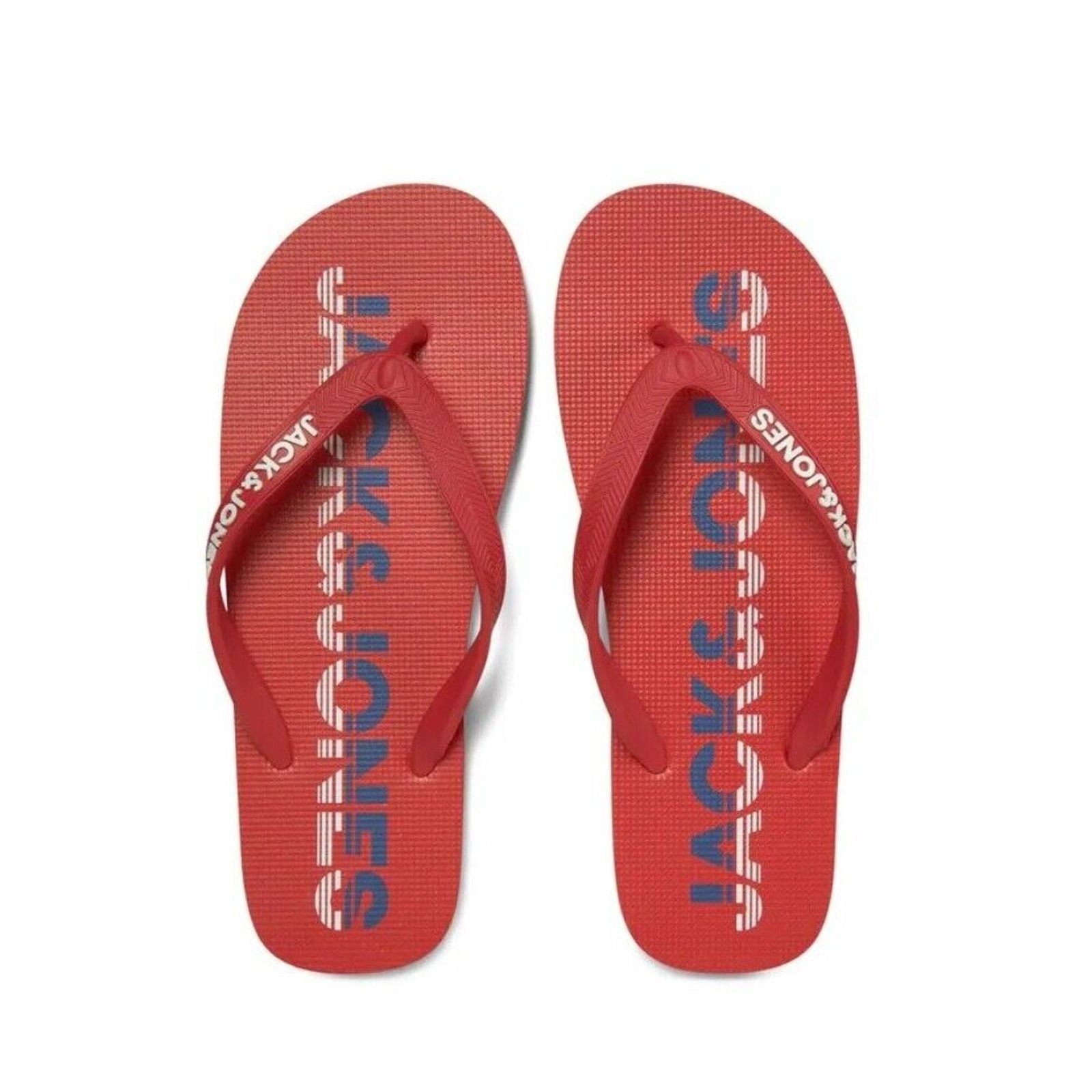 Jack & Jones Men's Flip Flops Jack & Jones Size 9/10 Red New with Tags Size US 10 / EU 43 - 1 Preview