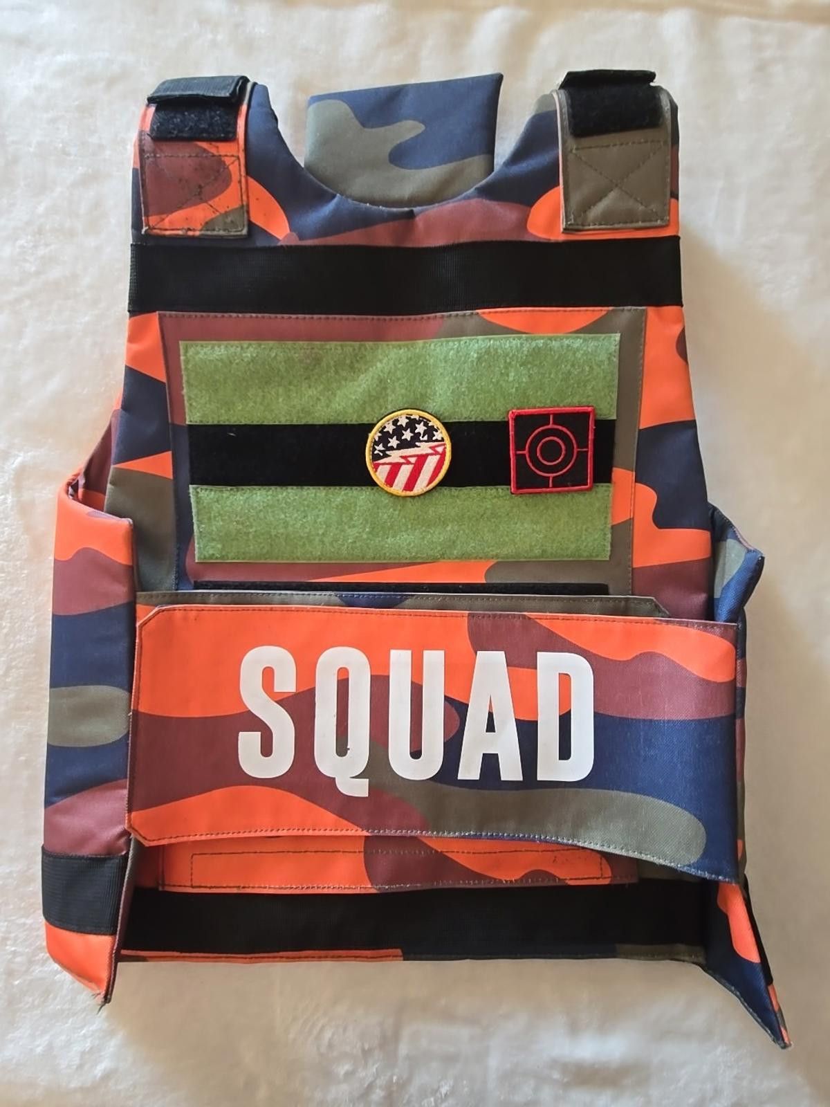 Other BKYS Tactical Squad Vest Regular Camo Rules Skull 2 Patches Size US S / EU 44-46 / 1 - 1 Thumbnail