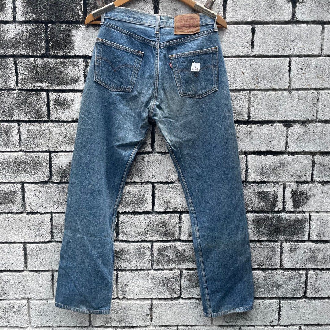 Levi's × Levi's Vintage Clothing × Vintage Size 28 Vintage Levis 501 Jeans Denim USA Size US 28 / EU 44 - 4 Thumbnail