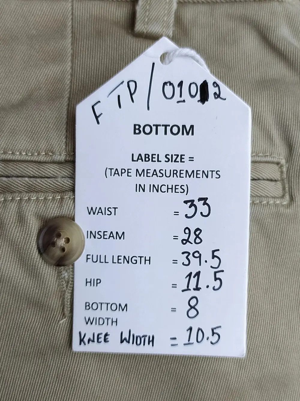 Polo Ralph Lauren Polo Ralph Lauren Whitman Relaxed Fit Trouser FTP 0102 Size US 33 - 6 Thumbnail
