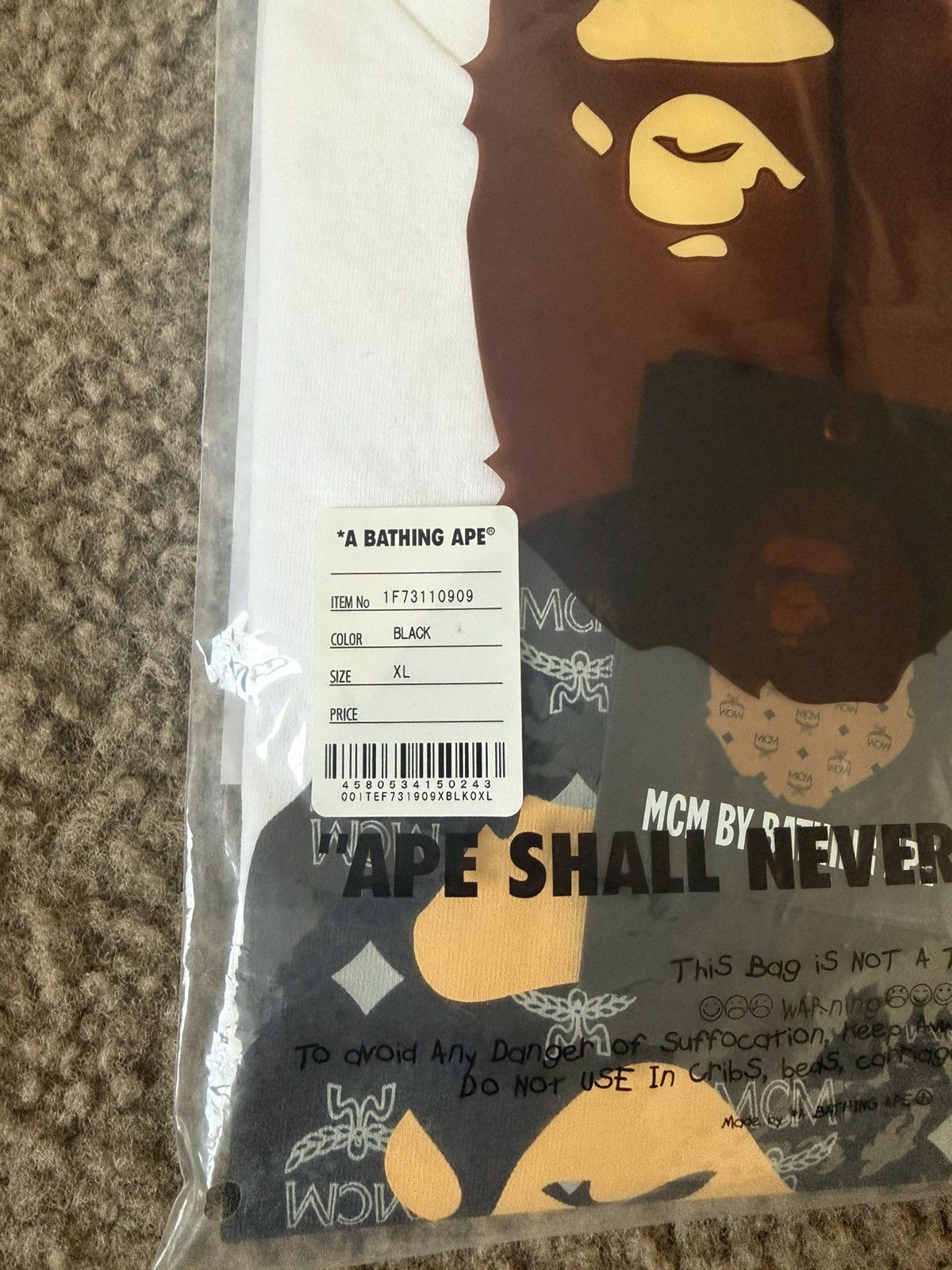 Bape × MCM Bape x mcm tee Size US XL / EU 56 / 4 - 4 Thumbnail