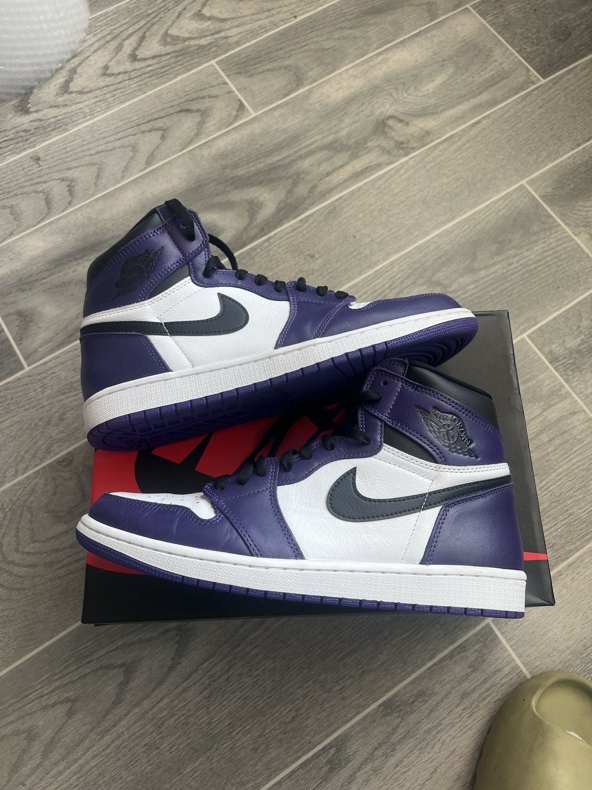 image of Jordan Brand 1 Court Purple 2.0 Shoes, Men's (Size 11)