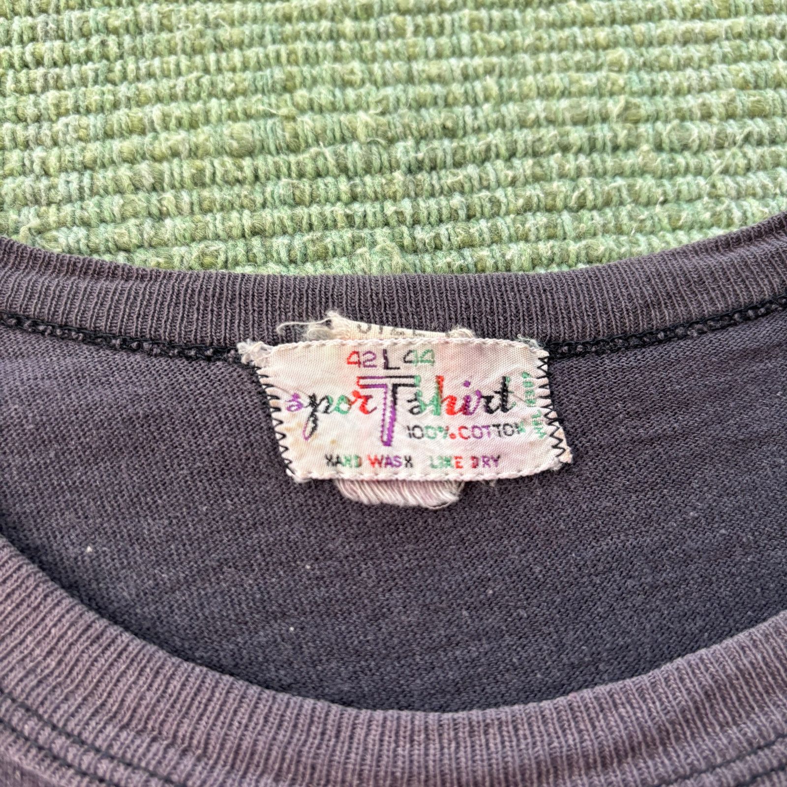 Vintage Vintage 1960s Black Peter Max Single Stitched Tee Sz M Size US M / EU 48-50 / 2 - 3 Thumbnail