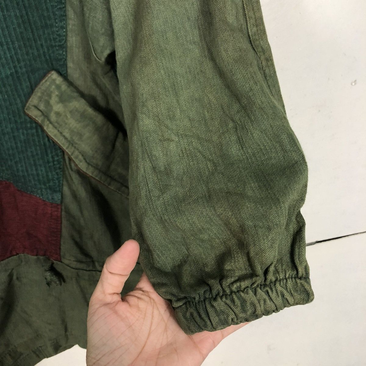 Japanese Brand 🔥VINTAGE PATCHWORK DEISGN JACKET UNBRANDED ISSEY MIYAKE Size US L / EU 52-54 / 3 - 17 Thumbnail