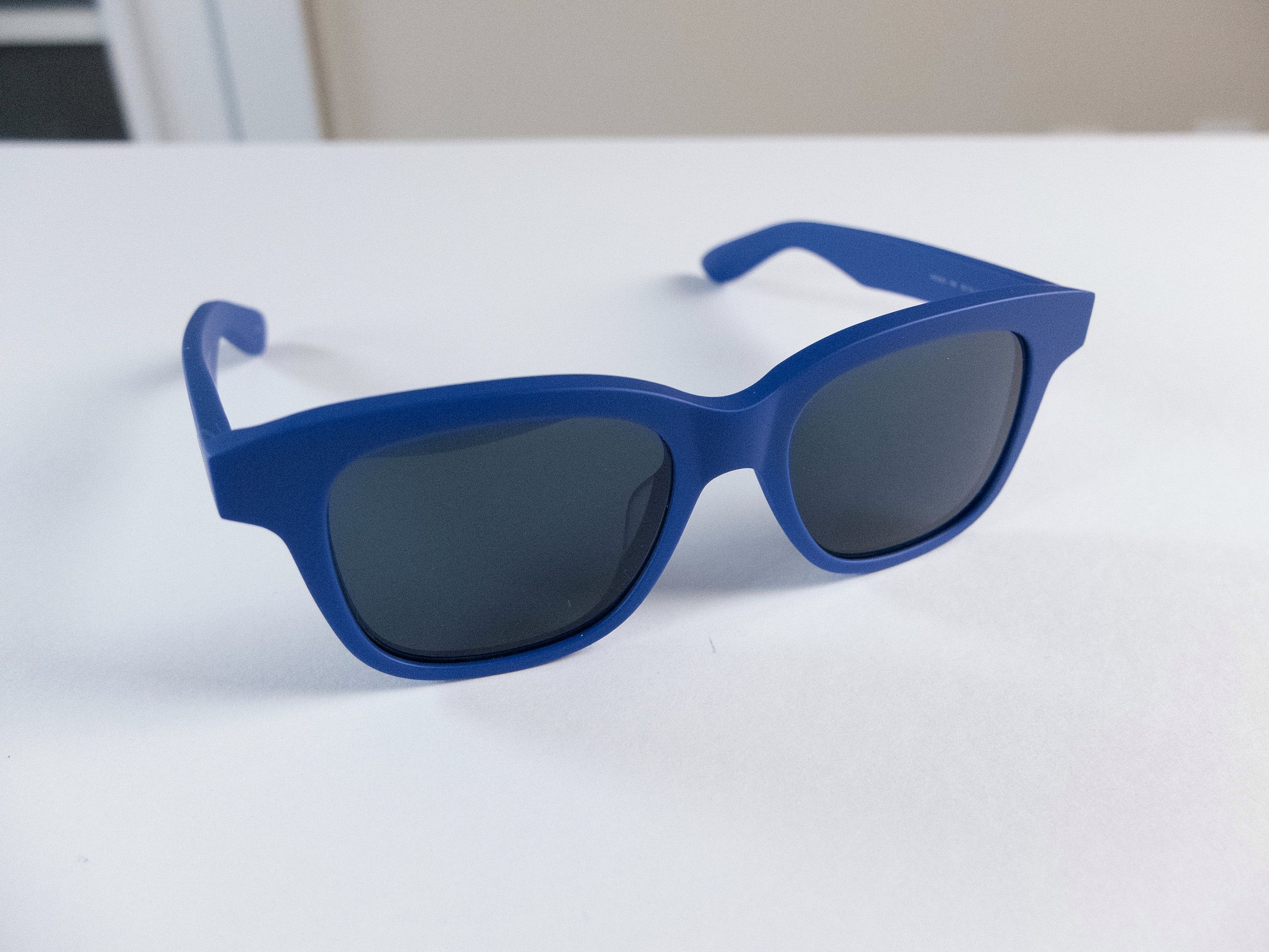 Alexander McQueen ALEXANDER MCQUEEN blue square frame acetate sunglasses q Size ONE SIZE - 3 Thumbnail