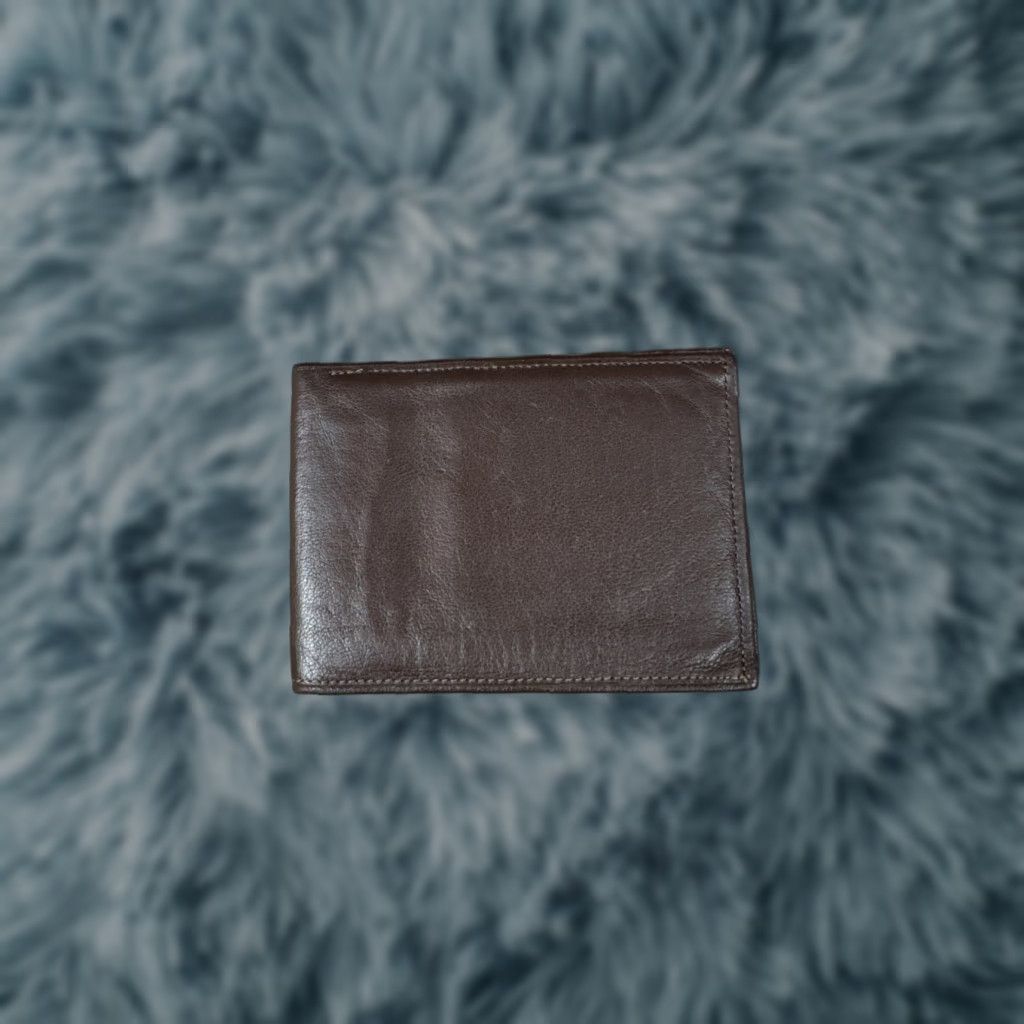 Vintage VINTAGE (if applicable) Rolf’s Imported Cabretta Brown Genuine Leather Bi Fold Wallet Men's Wallet Brown Leather Bifold Folding Rolfs 2000s style? Size ONE SIZE - 1 Thumbnail