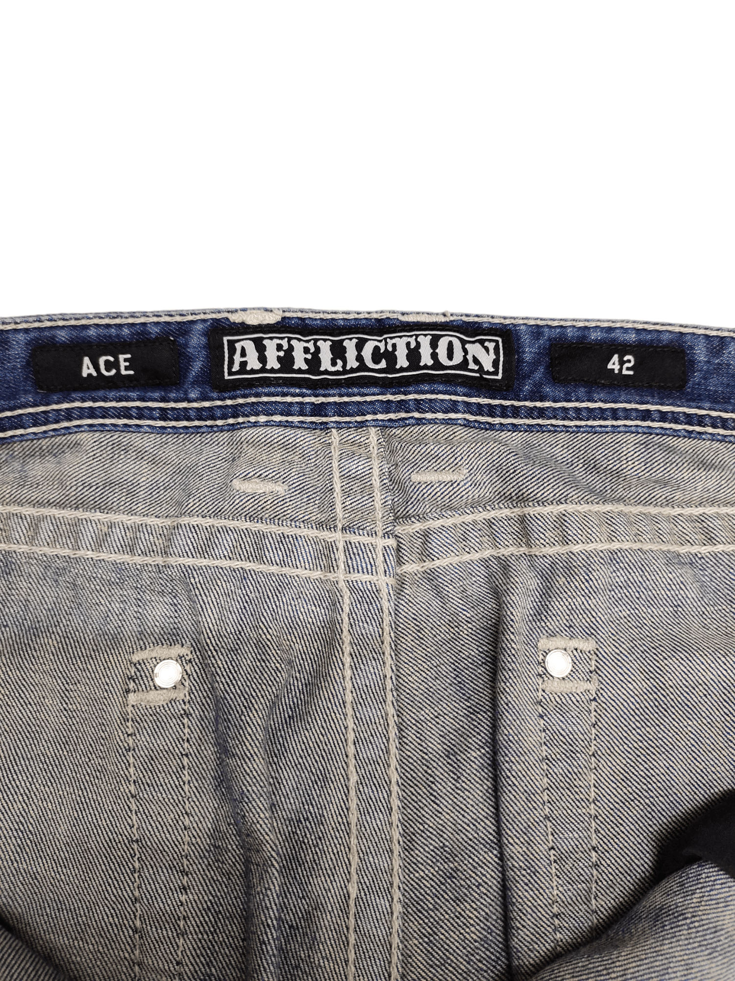 Affliction Affliction Ace Denim Jean Y2k Streetwear Affliction Style Size US 42 / EU 58 - 18 Thumbnail