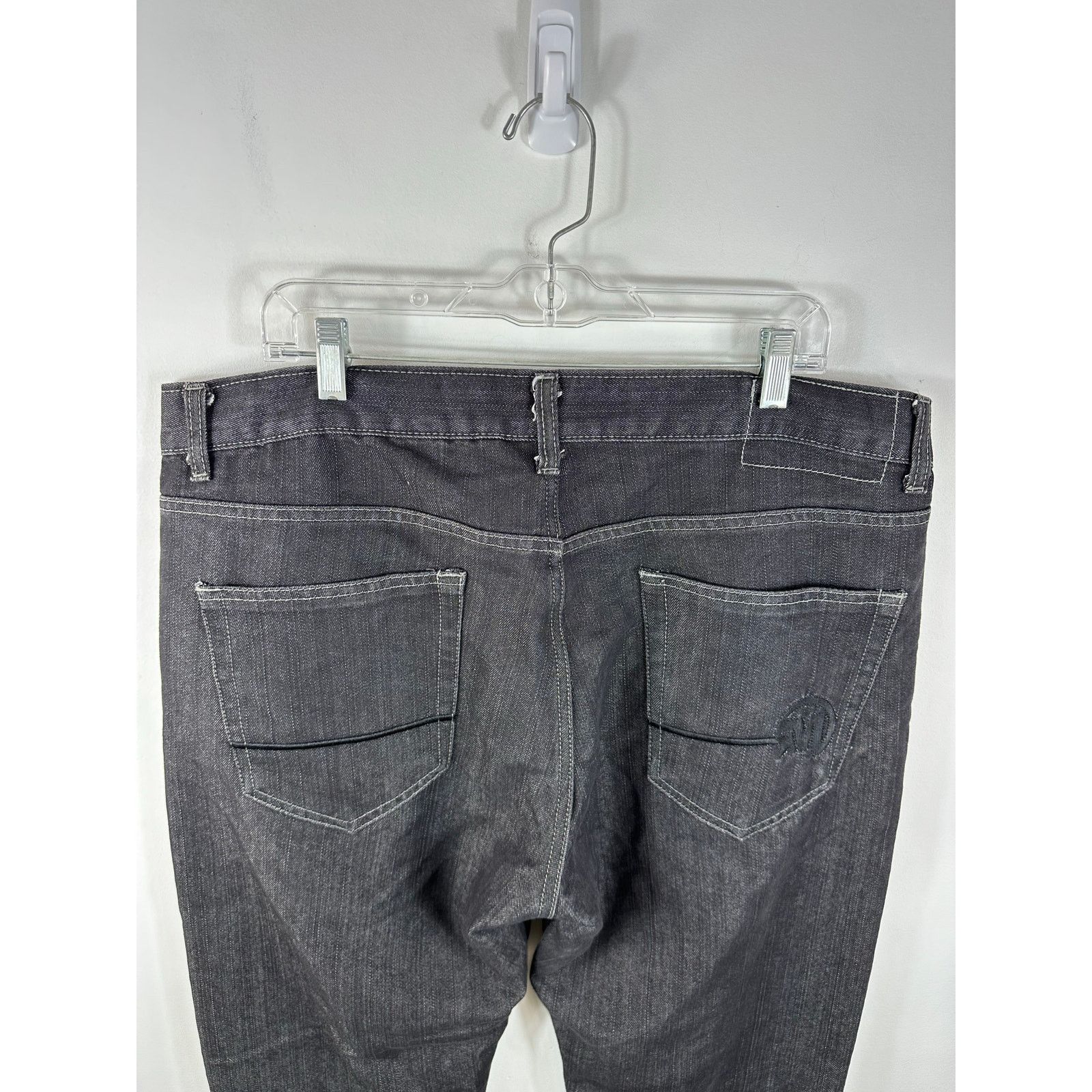 Mecca Y2K Mecca Baggy Straight Leg Jeans Black 40x30 Skater Size US 40 / EU 56 - 11 Thumbnail
