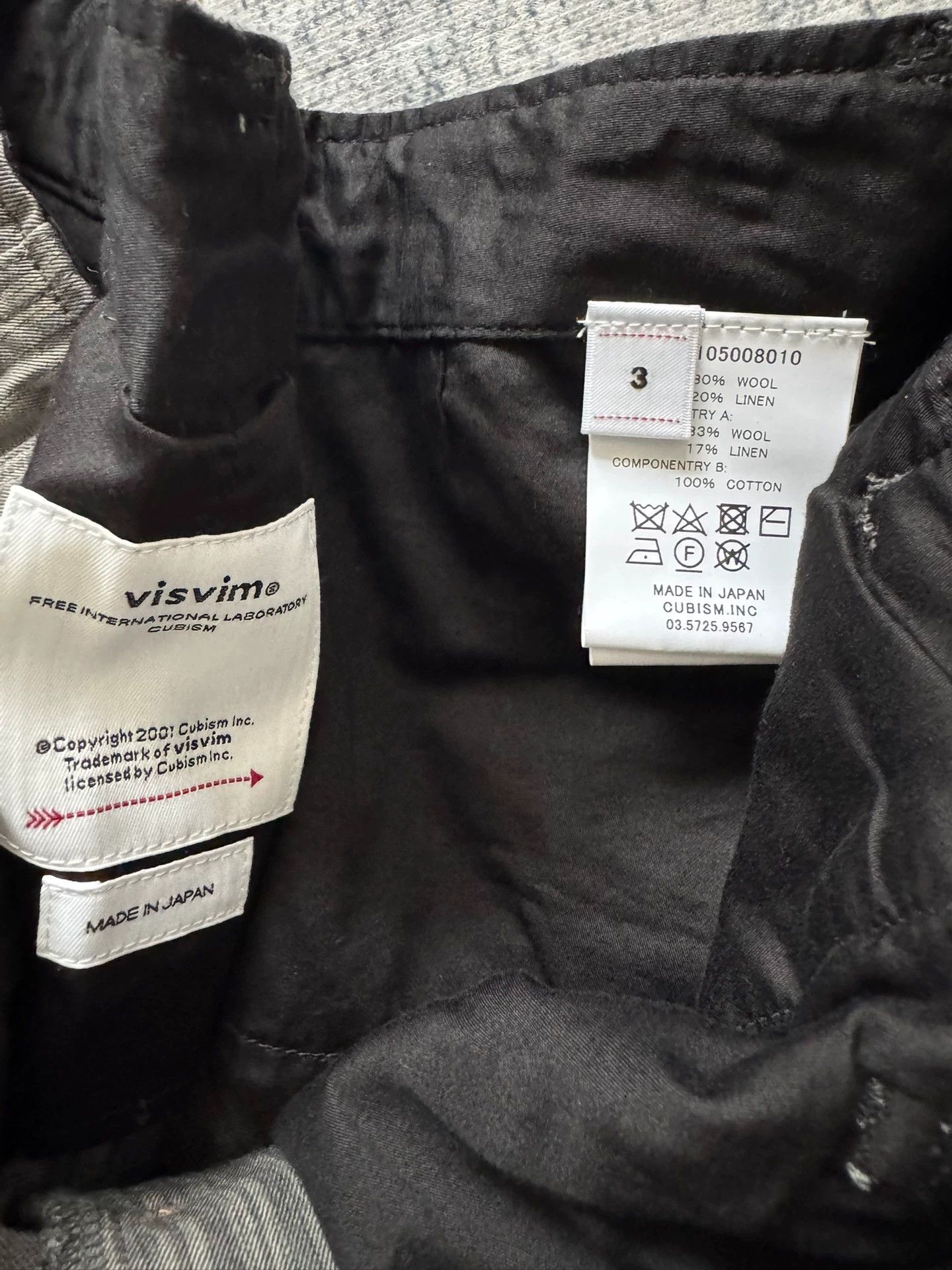 Visvim VISVIM 25SS EX WIDE CHINO STRIPE NAVY Size US 34 / EU 50 - 2 Thumbnail