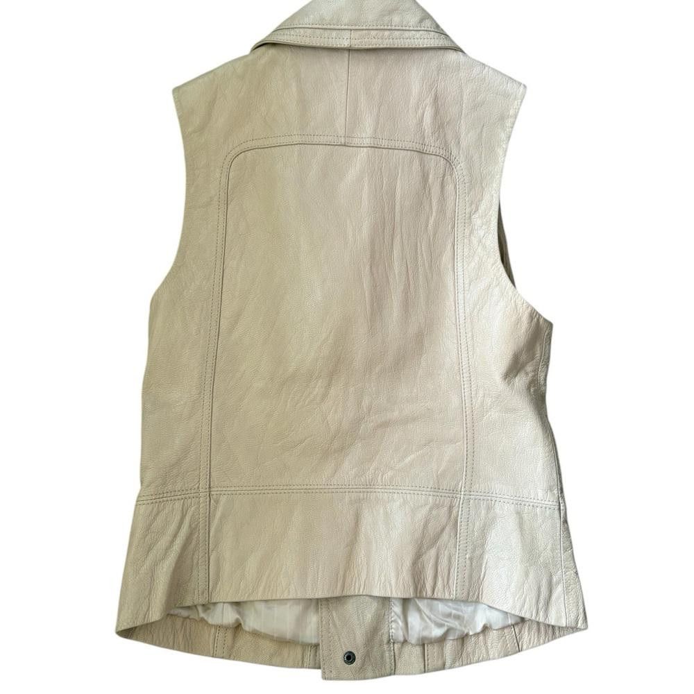 Ever × Leather RARE Ever Brand Lamb Leather Biker/Moto Vest New Size S / US 4 / IT 40 - 5 Thumbnail