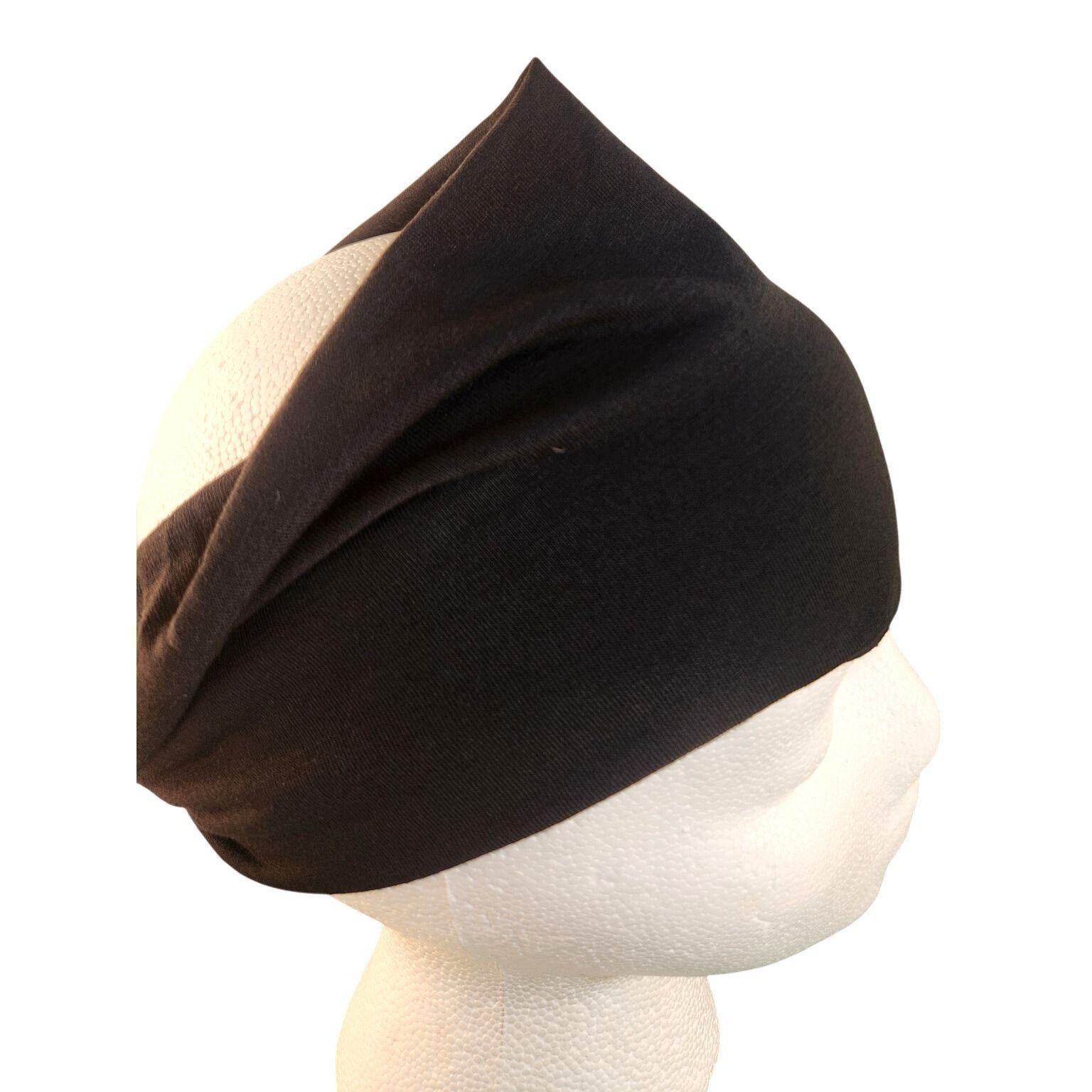 Other Black Knit Headwrap Hairband Soft Stretchy Headband Fabric U Size ONE SIZE - 8 Thumbnail