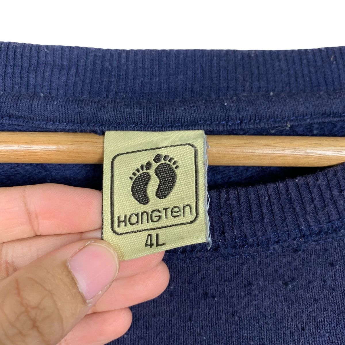 Hang Ten HANGTEN Purple Crewneck Sweatshirt Plus Size 4L #1873-C82 Size US XXL / EU 58 / 5 - 11 Thumbnail
