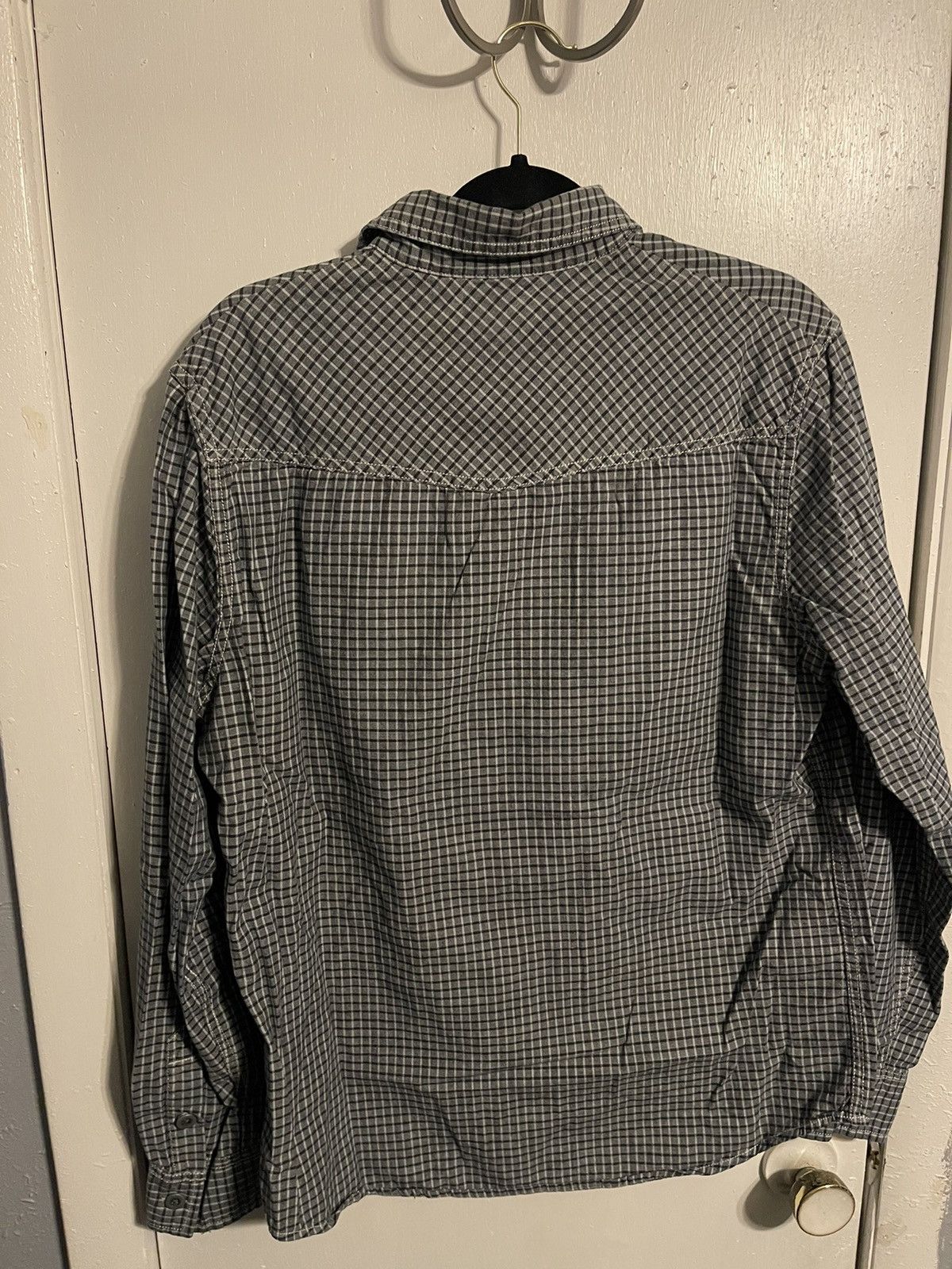 Converse Vintage Converse Plaid Metallic Button Up Tee Size US M / EU 48-50 / 2 - 3 Thumbnail
