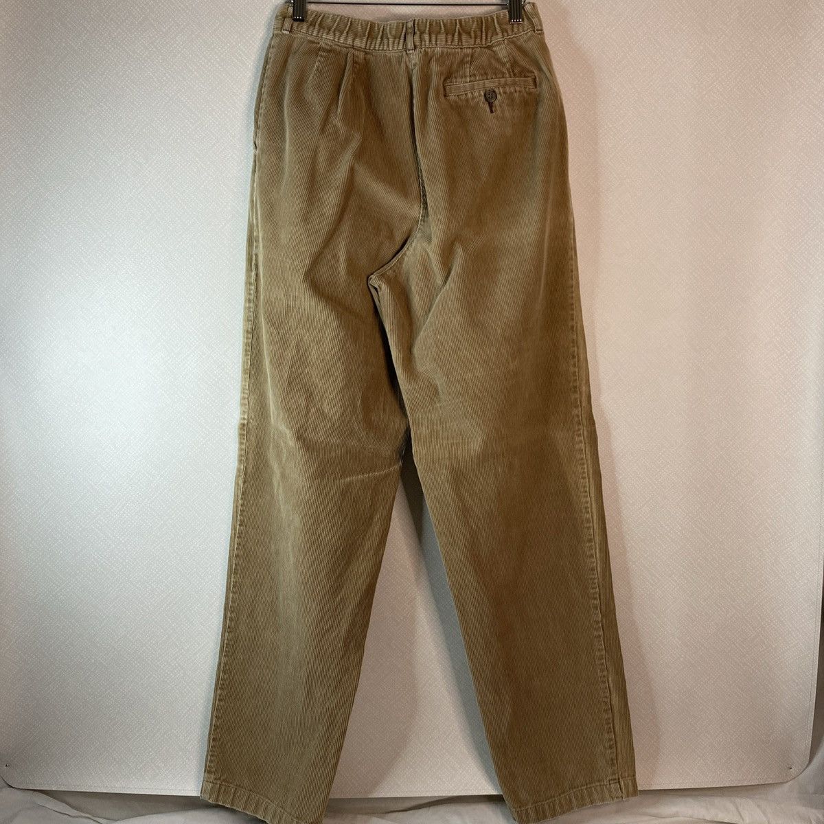 L.L. Bean L.L. Bean Corduroy Women's Pants Trousers Khaki Sz 8 Tall Size 30" / US 8 / IT 44 - 3 Thumbnail