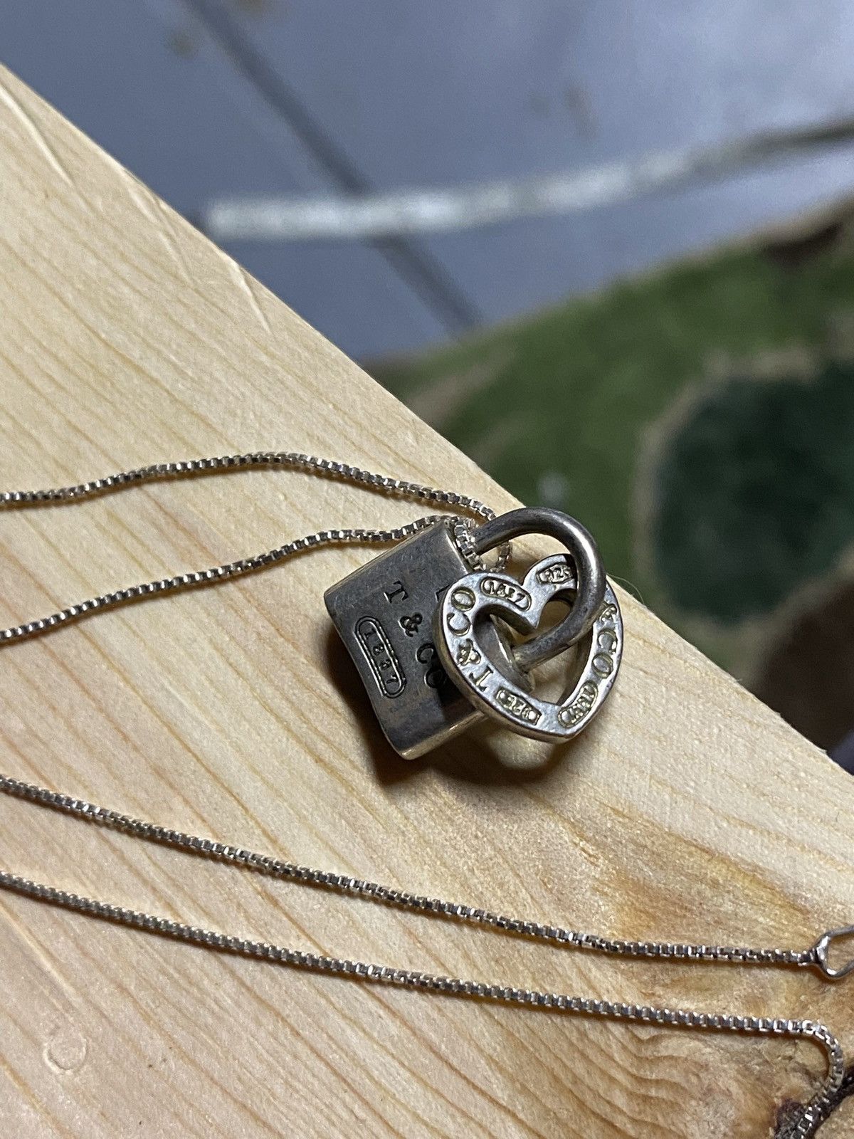 Tiffany & Co Heart Lock Pendant Sterling Silver Necklace