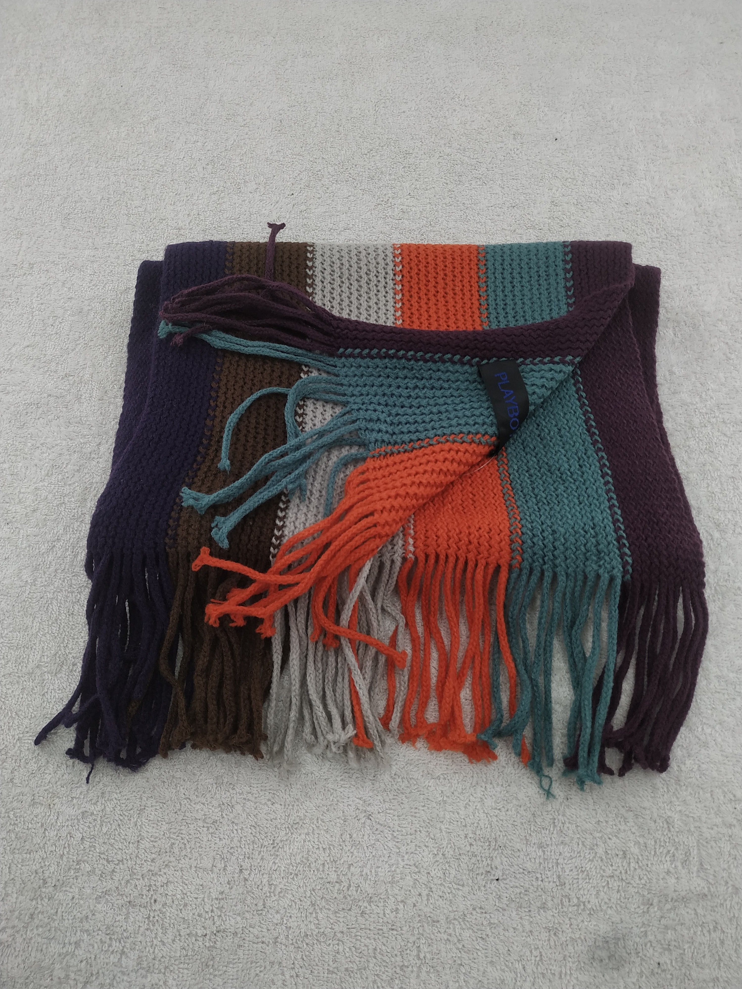 Playboy Vintage PLayboy Scarf/Muffler/Neckwear MF353 Size ONE SIZE - 4 Thumbnail