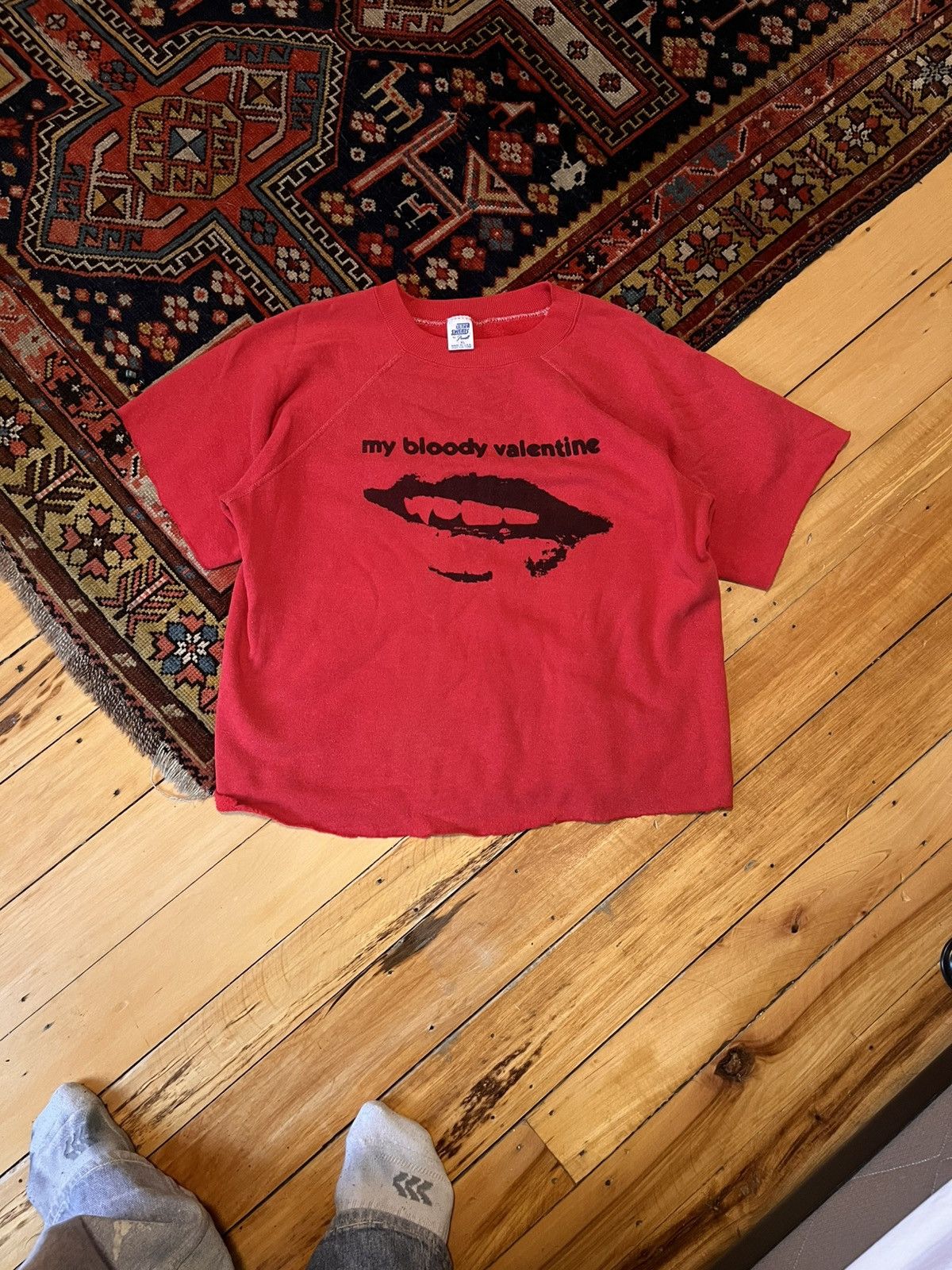 Vintage My Bloody Valentine Short-Sleeve Sweatshirt