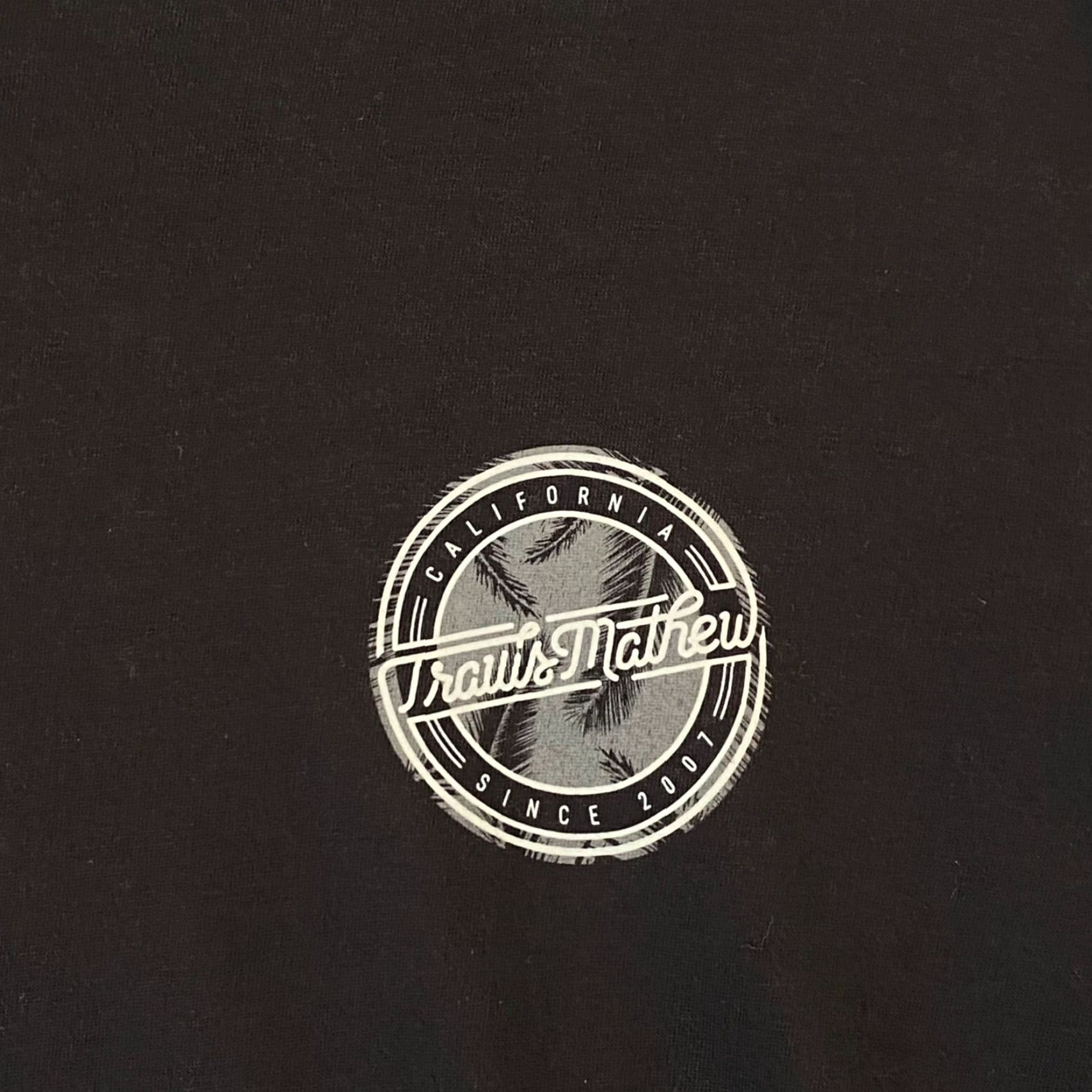 TravisMathew TRAVIS MATHEW Golf Shirt Mens Small Black Short Sleeve Pima Cotton Logo Size US S / EU 44-46 / 1 - 3 Thumbnail