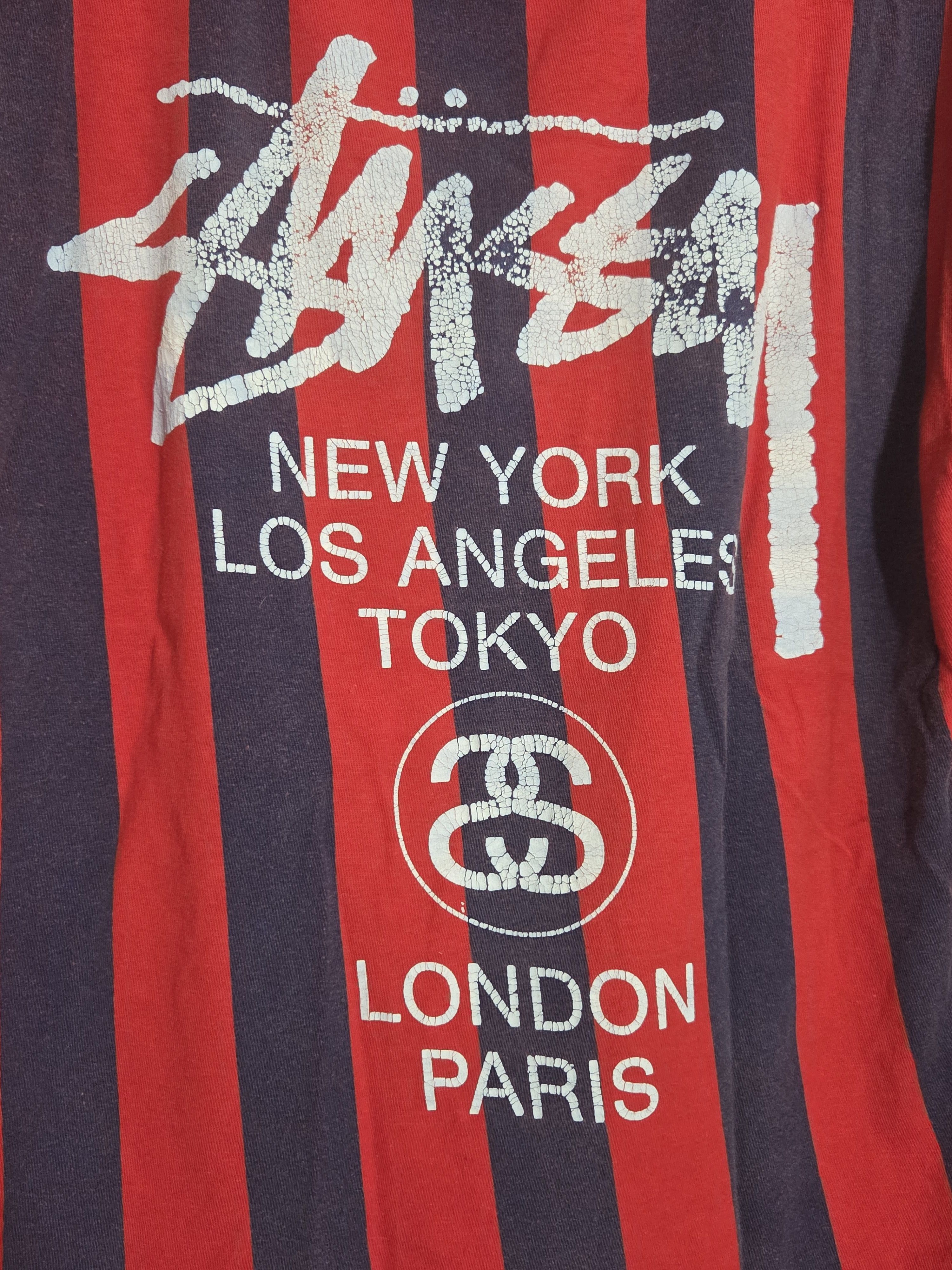 Stussy Stussy World Tour Barcelona Tee Size US M / EU 48-50 / 2 - 4 Thumbnail