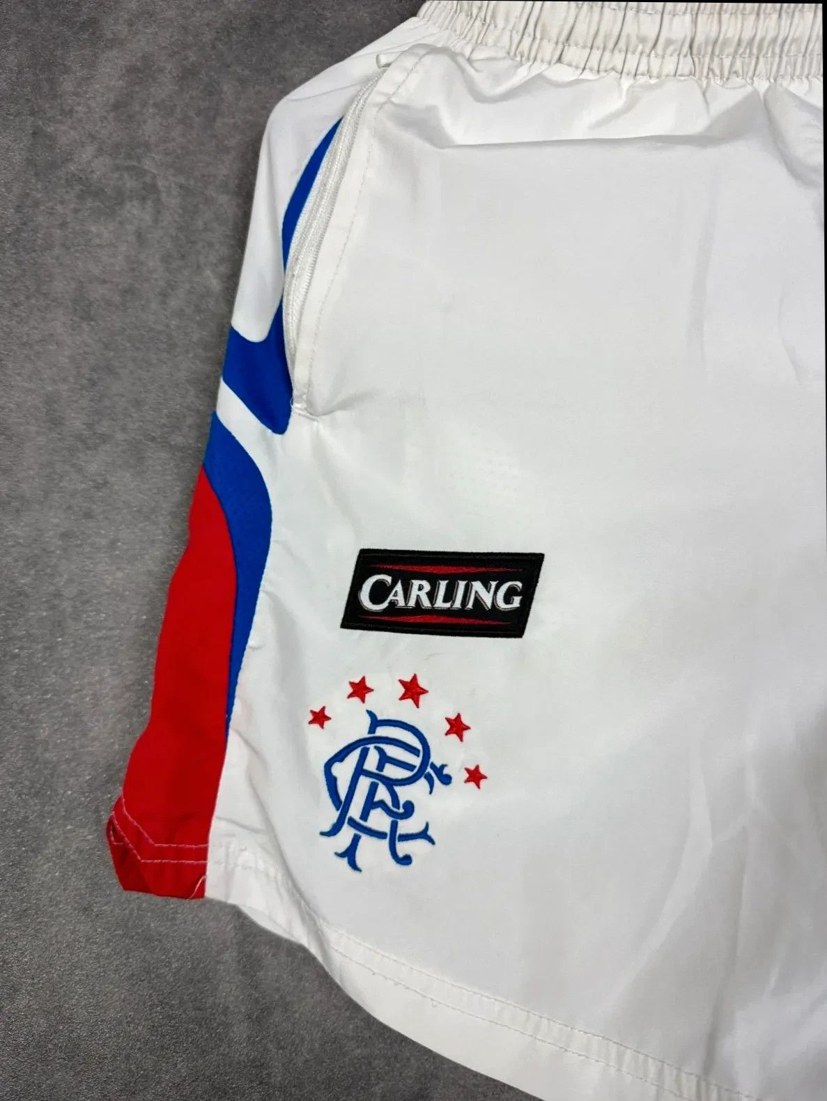 Umbro Umbro FC Rangers rugby shorts club white blue Size US 44 / EU 60 - 2 Thumbnail